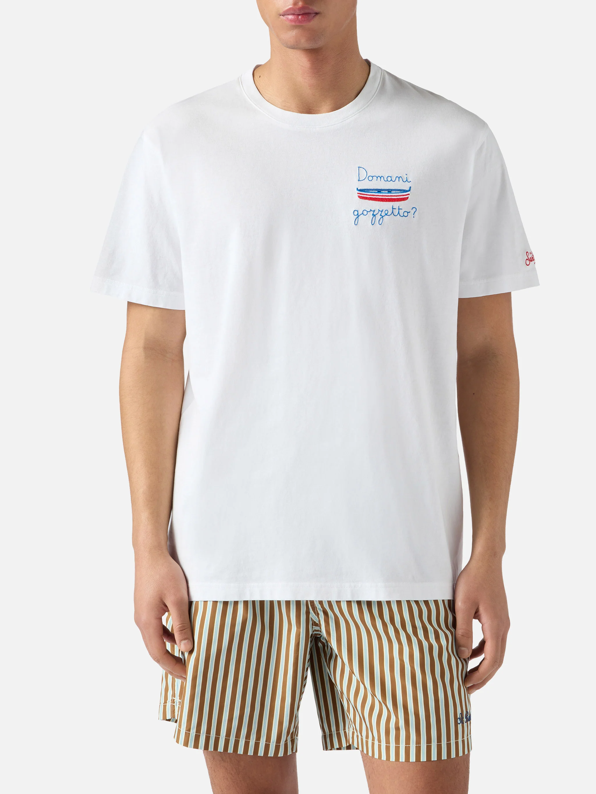 T-shirt Portofino ricamo Domani Gozzetto? - Image 3