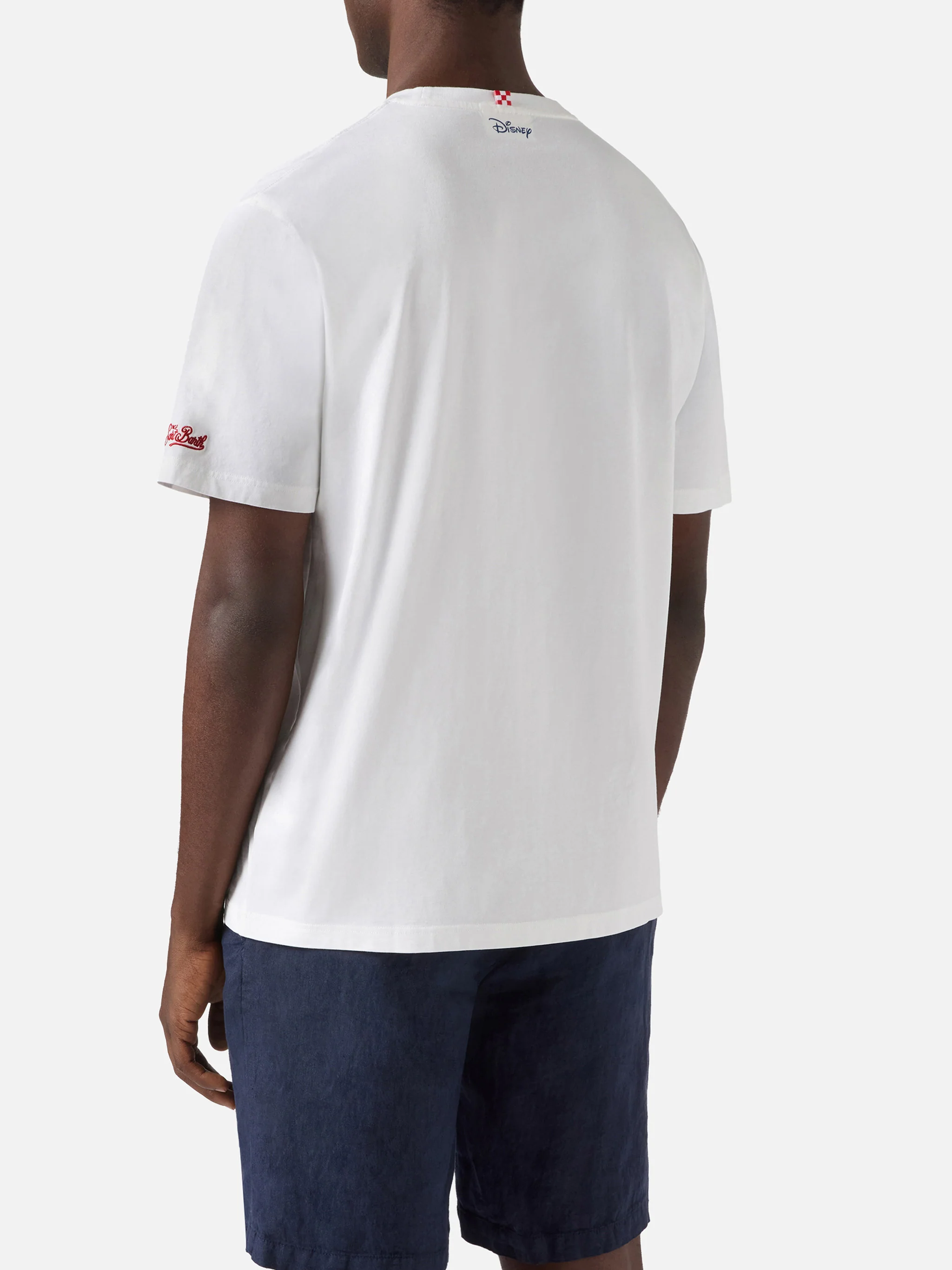 T-shirt Portofino bianca con ricamo Pool Champion | Special Edition - Image 4