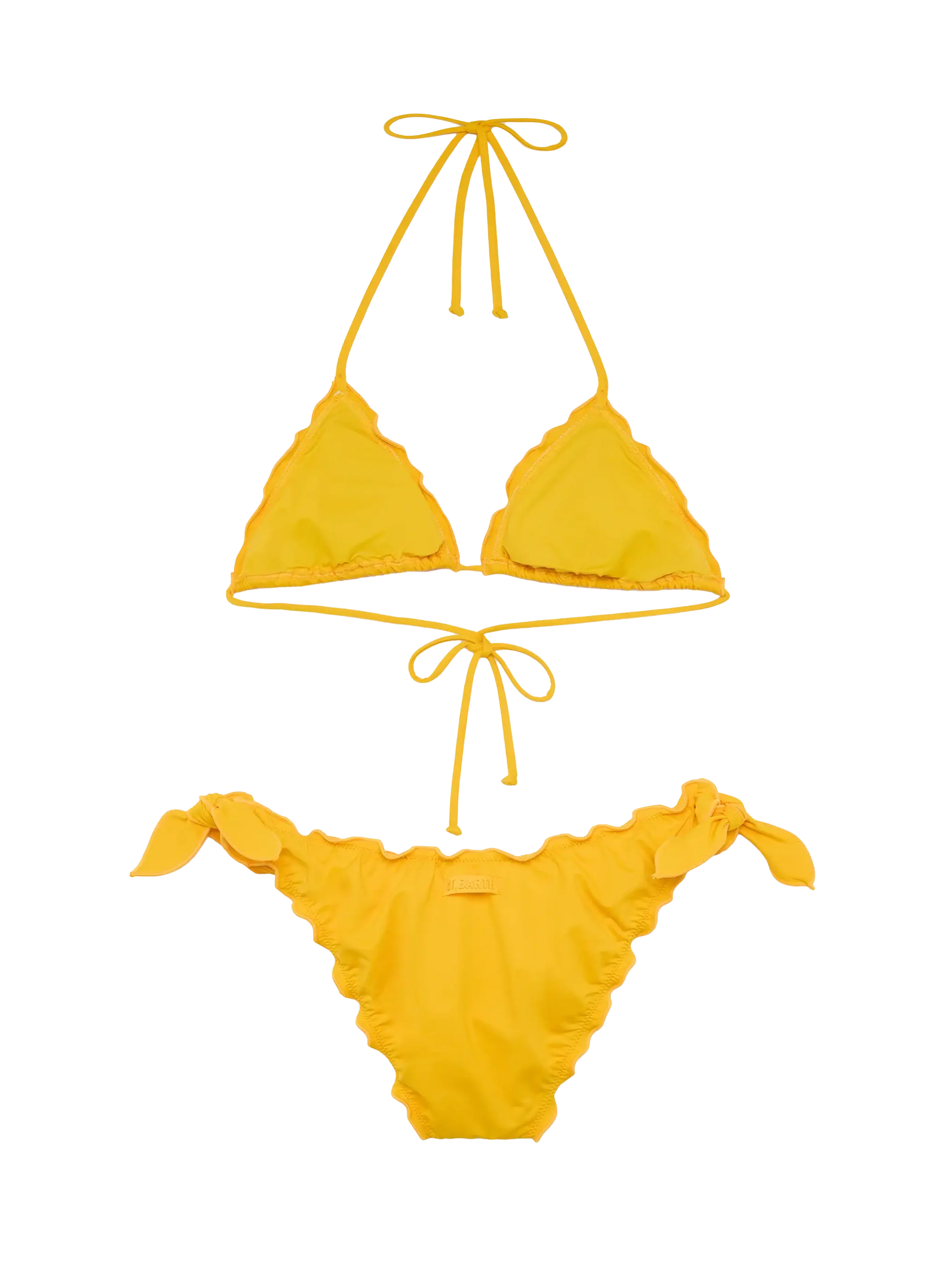 Bikini a triangolo classico Sagittarius Moon in giallo - Image 3