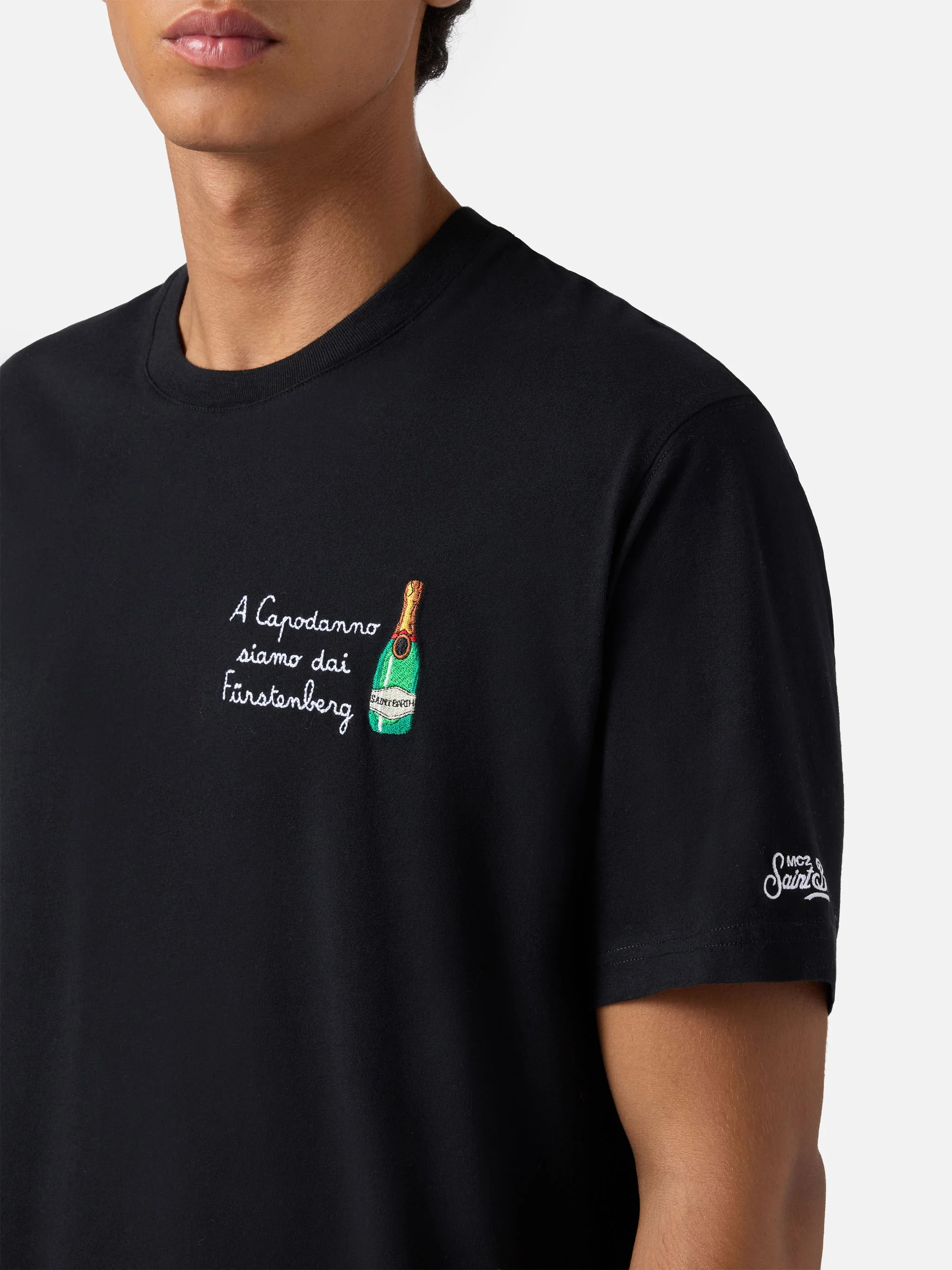 T-shirt Arnott Warm in cotone invernale con ricamo Dai Fürstenberg! | VACANZE DI NATALE EDIZIONE SPECIALE - Image 2
