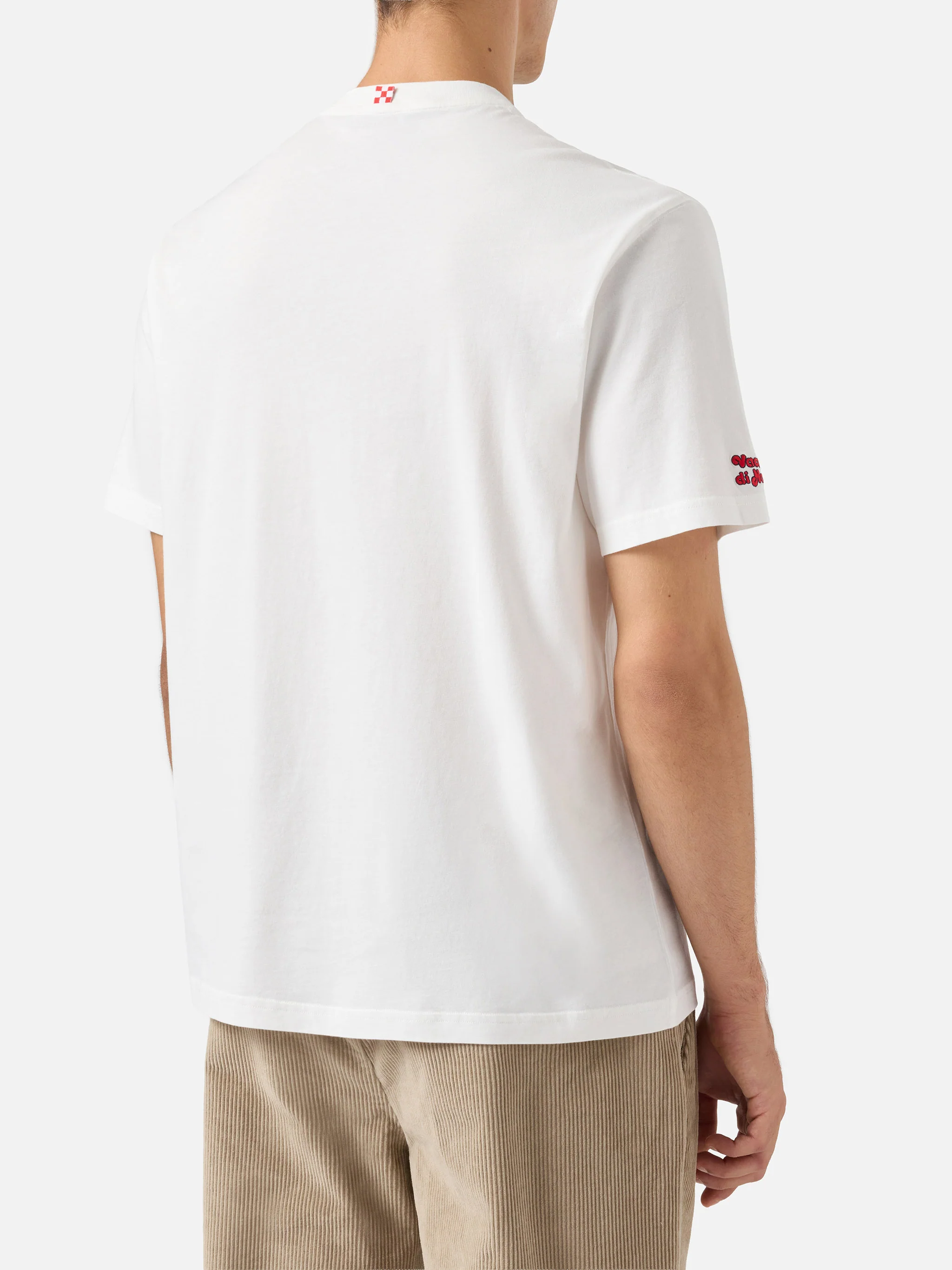 T-shirt Arnott Warm in cotone invernale con ricamo Levateje er vino! | VACANZE DI NATALE SPECIAL EDITION - Image 5