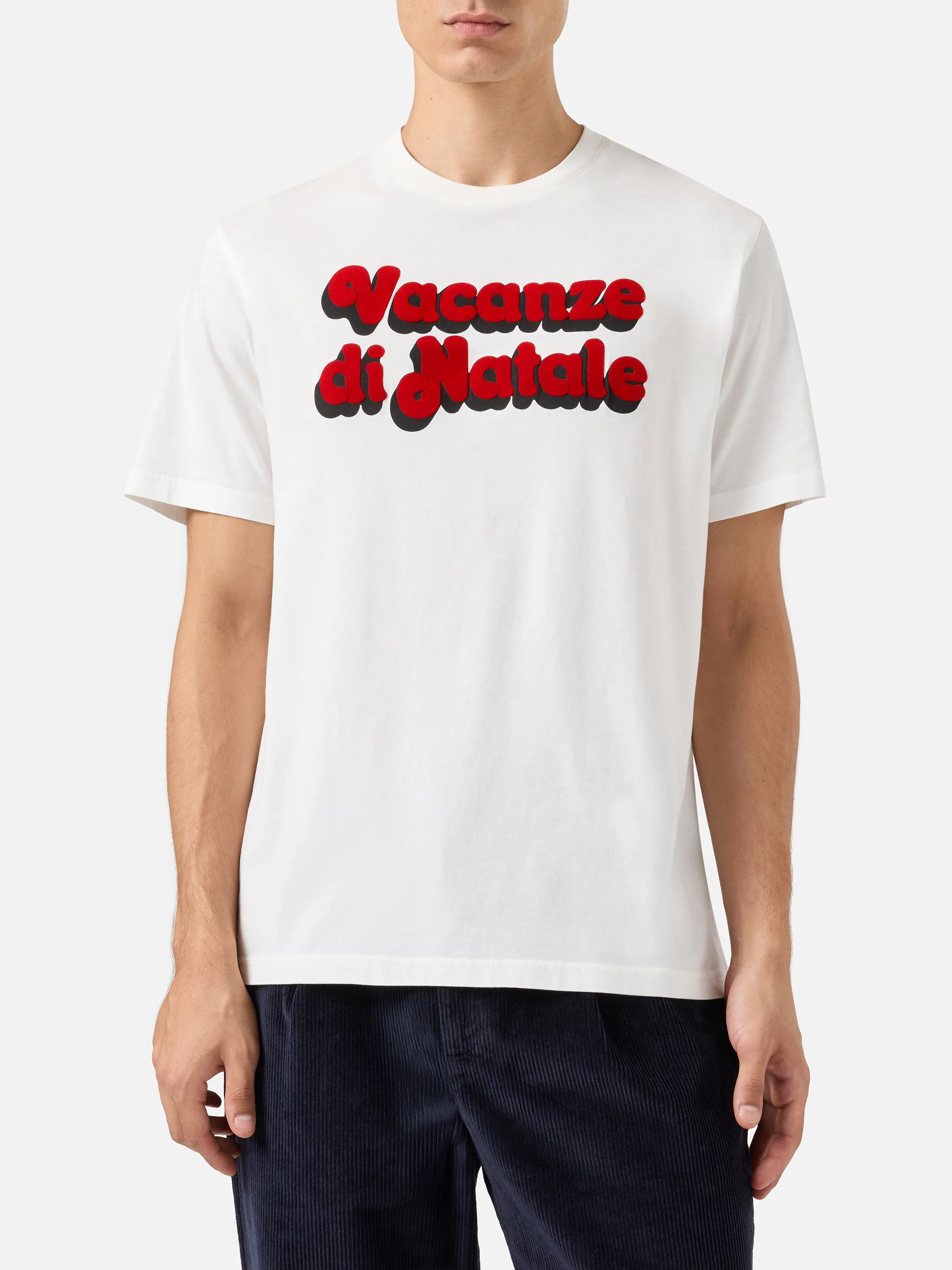 T-shirt Arnott Warm in cotone invernale con stampa flock locandina film | VACANZE DI NATALE SPECIAL EDITION - Image 2