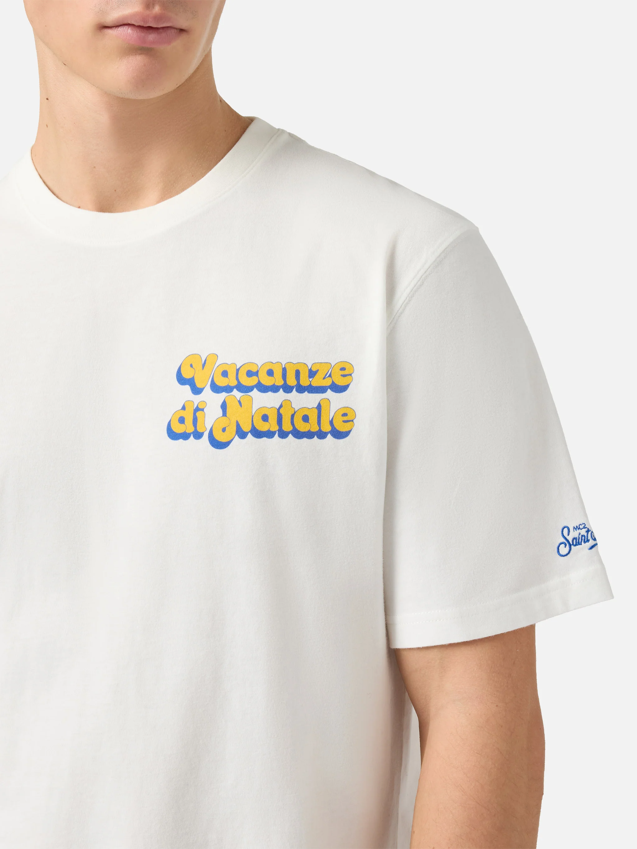 T-shirt Arnott Warm in cotone invernale con stampa locandina film | VACANZE DI NATALE SPECIAL EDITION - Image 3