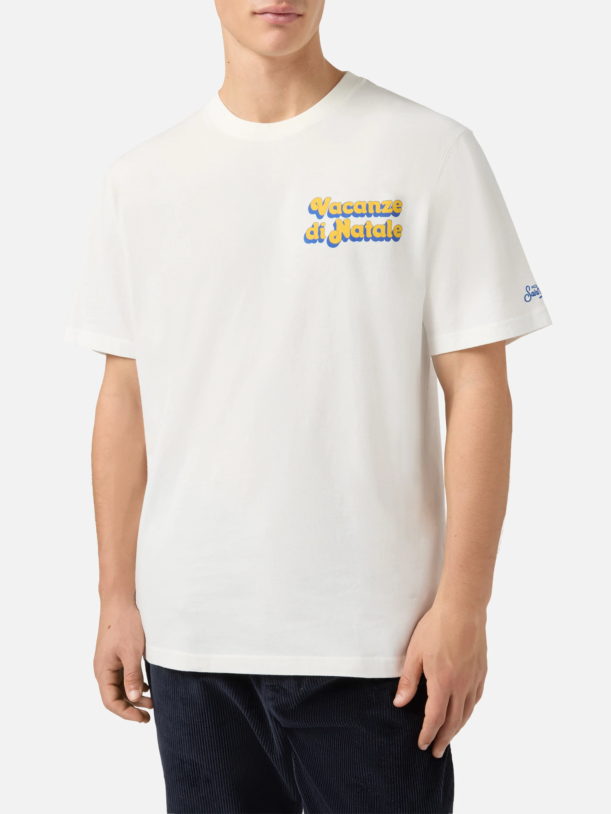 T-shirt Arnott Warm in cotone invernale con stampa locandina film | VACANZE DI NATALE SPECIAL EDITION - Image 4