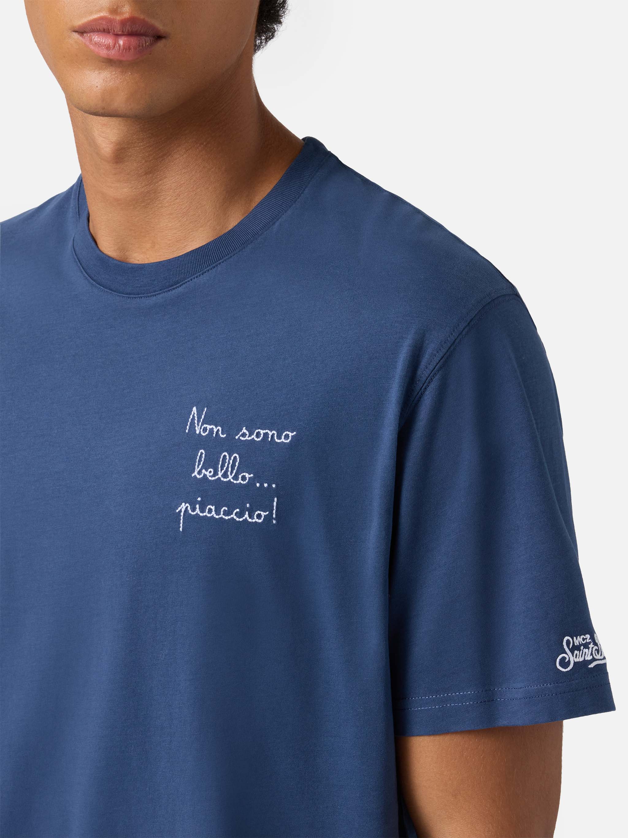 T-shirt Arnott Warm in cotone invernale con ricamo Non sono bello… piaccio! | VACANZE DI NATALE EDIZIONE SPECIALE - Image 2