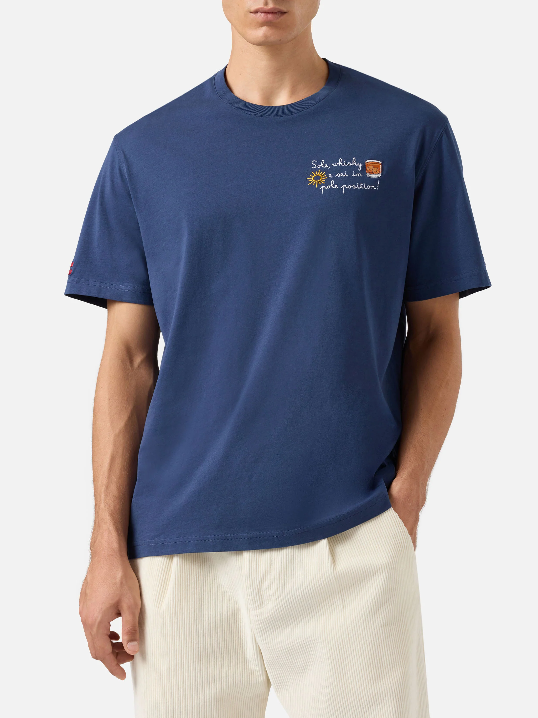 T-shirt Arnott Warm in cotone invernale con ricamo Sole, wishy e sei in pole position!  | VACANZE DI NATALE EDIZIONE SPECIALE - Image 3