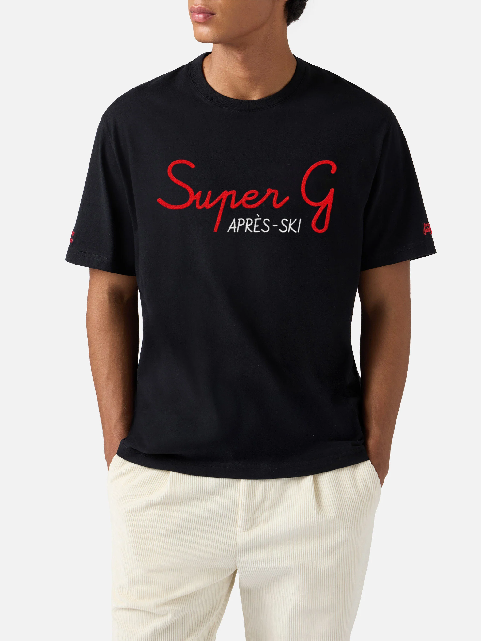 T-shirt in cotone invernale Arnott Warm con ricamo Super G | SPECIAL EDITION SUPER G - Image 2