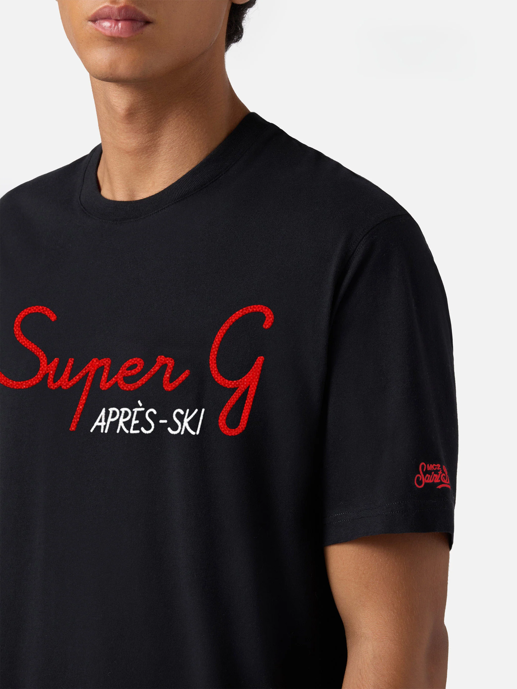 T-shirt in cotone invernale Arnott Warm con ricamo Super G | SPECIAL EDITION SUPER G - Image 3