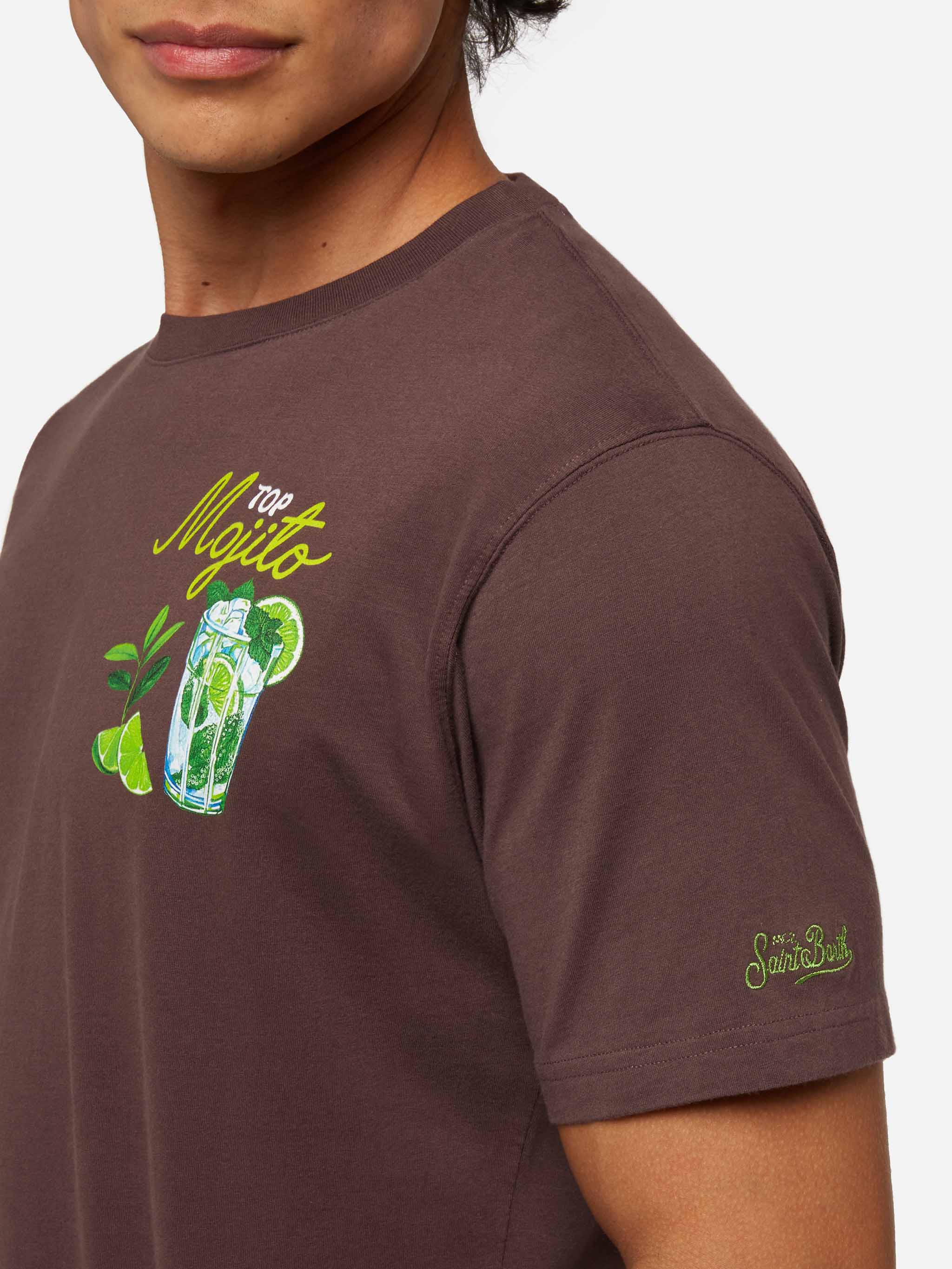 T-shirt invernale in cotone Arnott con stampa Mojito - Image 2