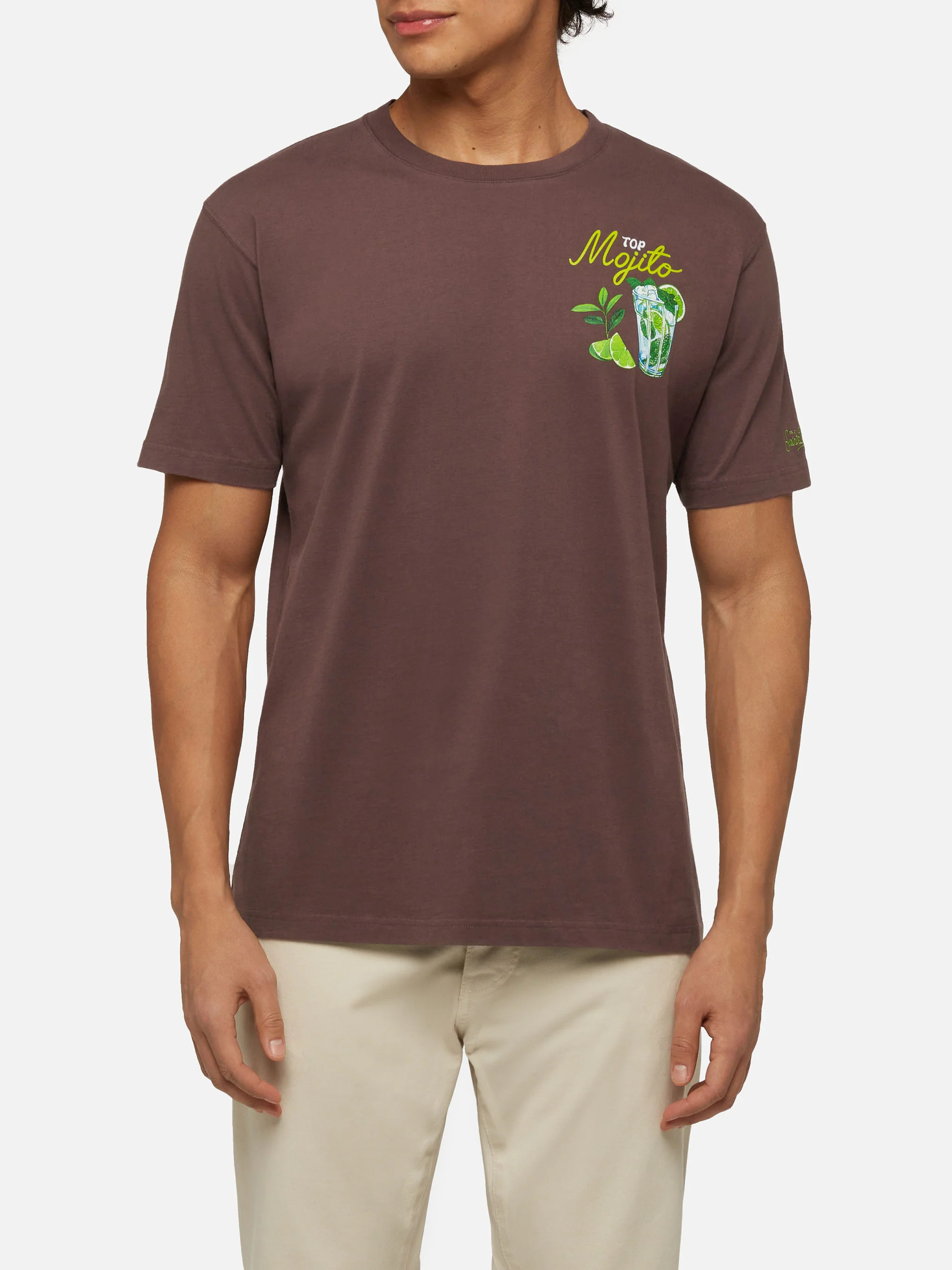 T-shirt invernale in cotone Arnott con stampa Mojito - Image 4