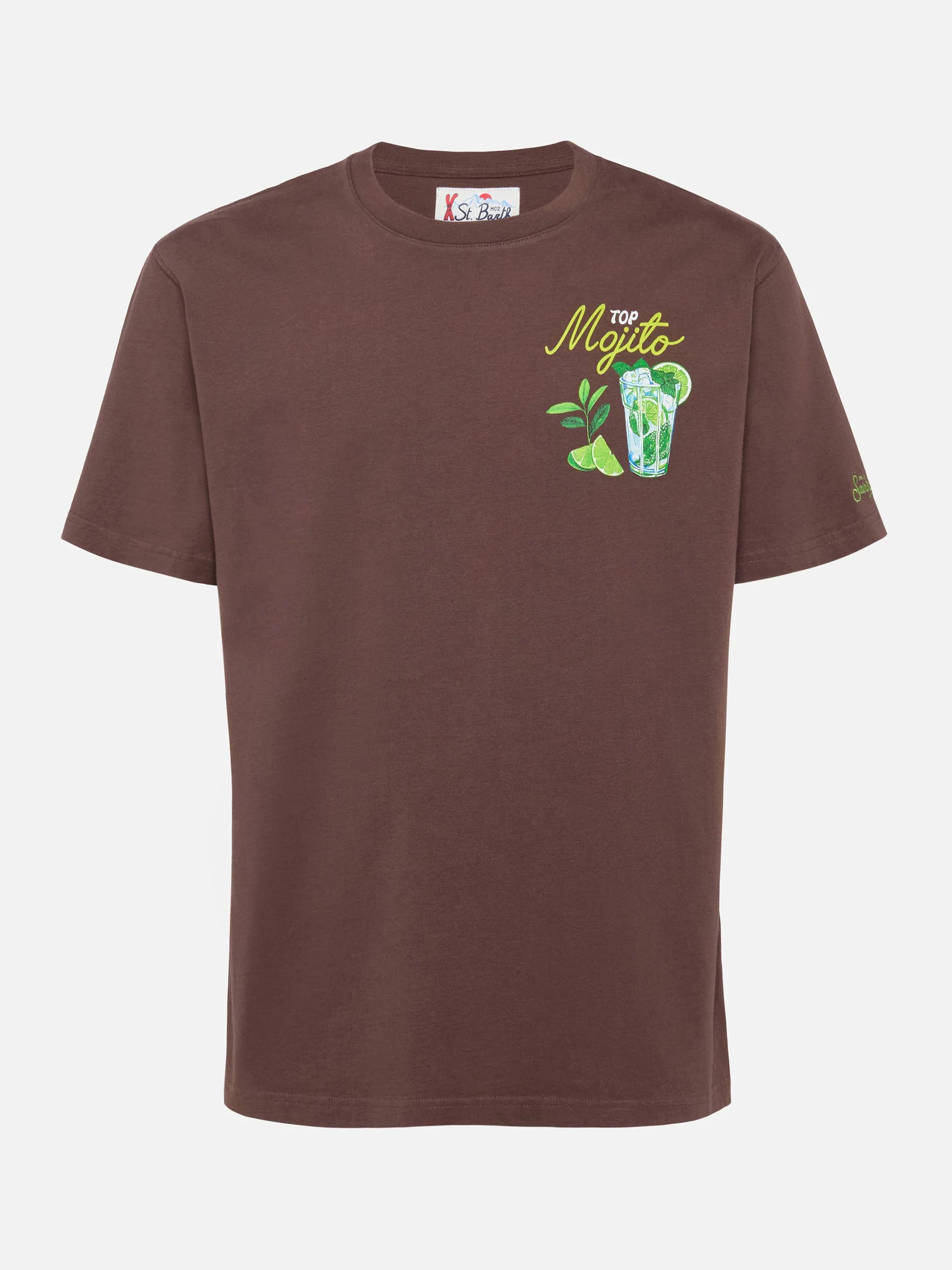T-shirt invernale in cotone Arnott con stampa Mojito - Image 5