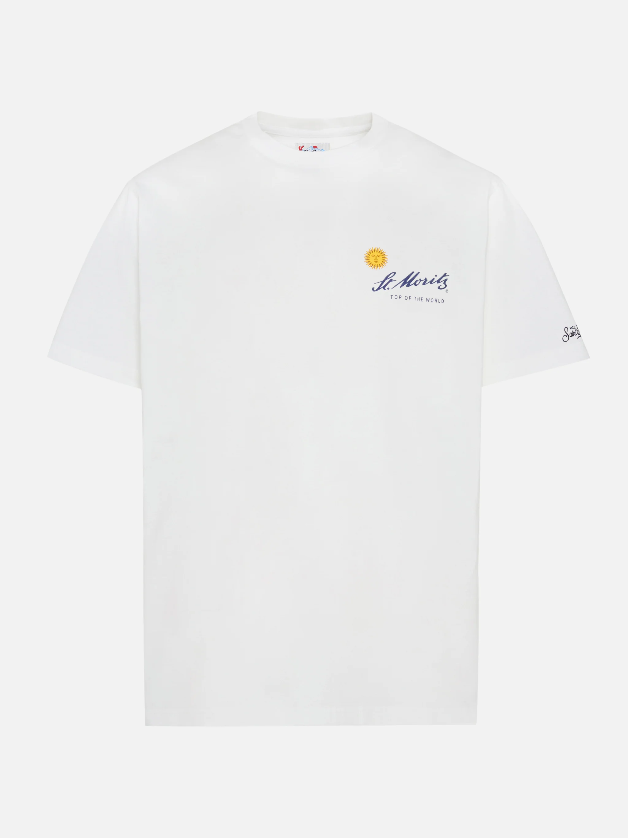 T-shirt Arnott in cotone invernale con stampa St. Moritz | ST. MORITZ TOP OF THE WORLD SPECIAL EDITION - Image 5