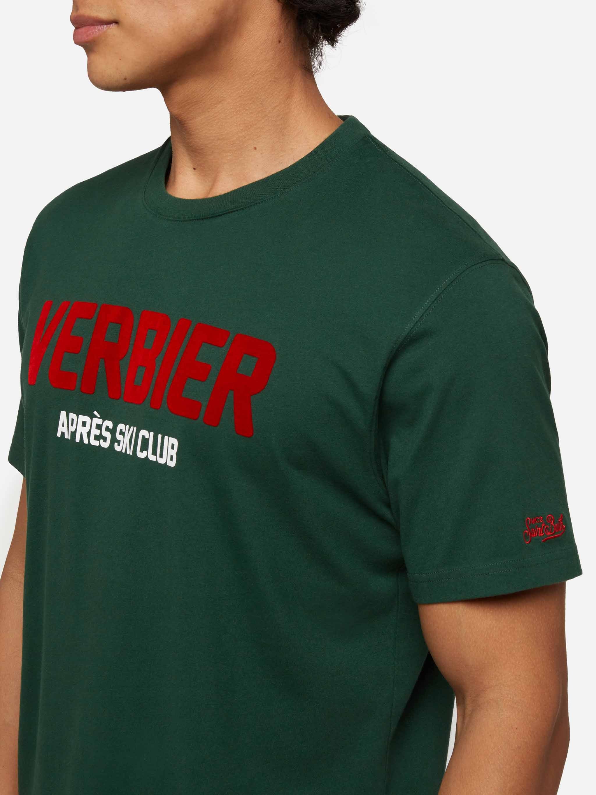 T-shirt invernale Arnott in cotone con stampa Verbier Aprés Ski - Image 3