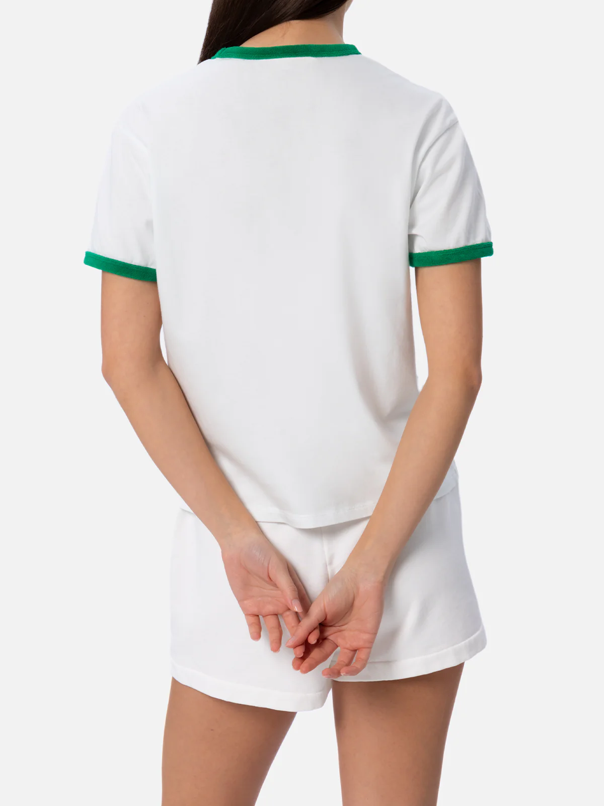 T-shirt girocollo Priscilla in jersey di cotone con dettagli in spugna |  AUSTRALIAN BRAND SPECIAL EDITION - Image 3