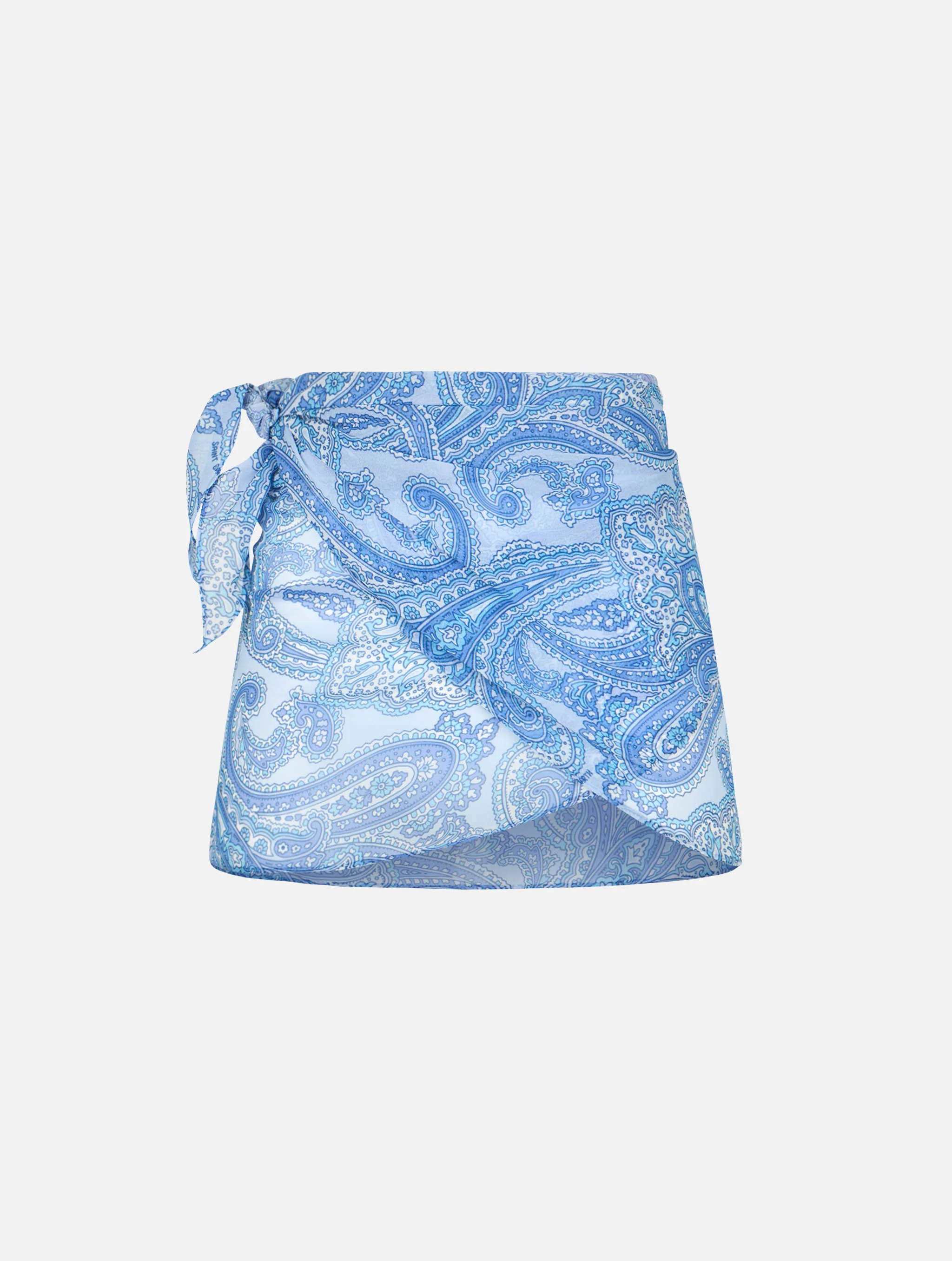 Pareo Sery corto in georgette stampa paisley - Image 5