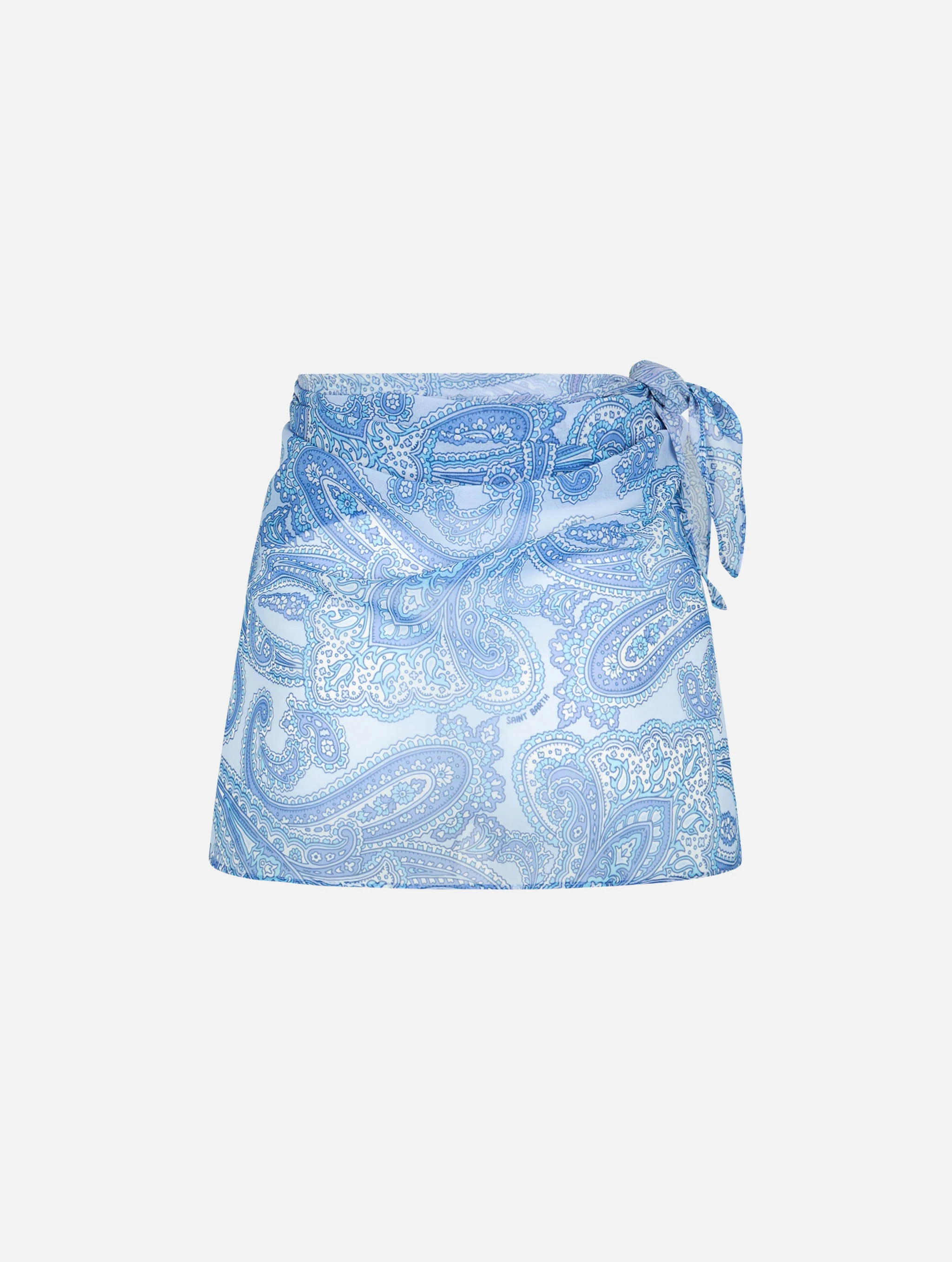 Pareo Sery corto in georgette stampa paisley - Image 6