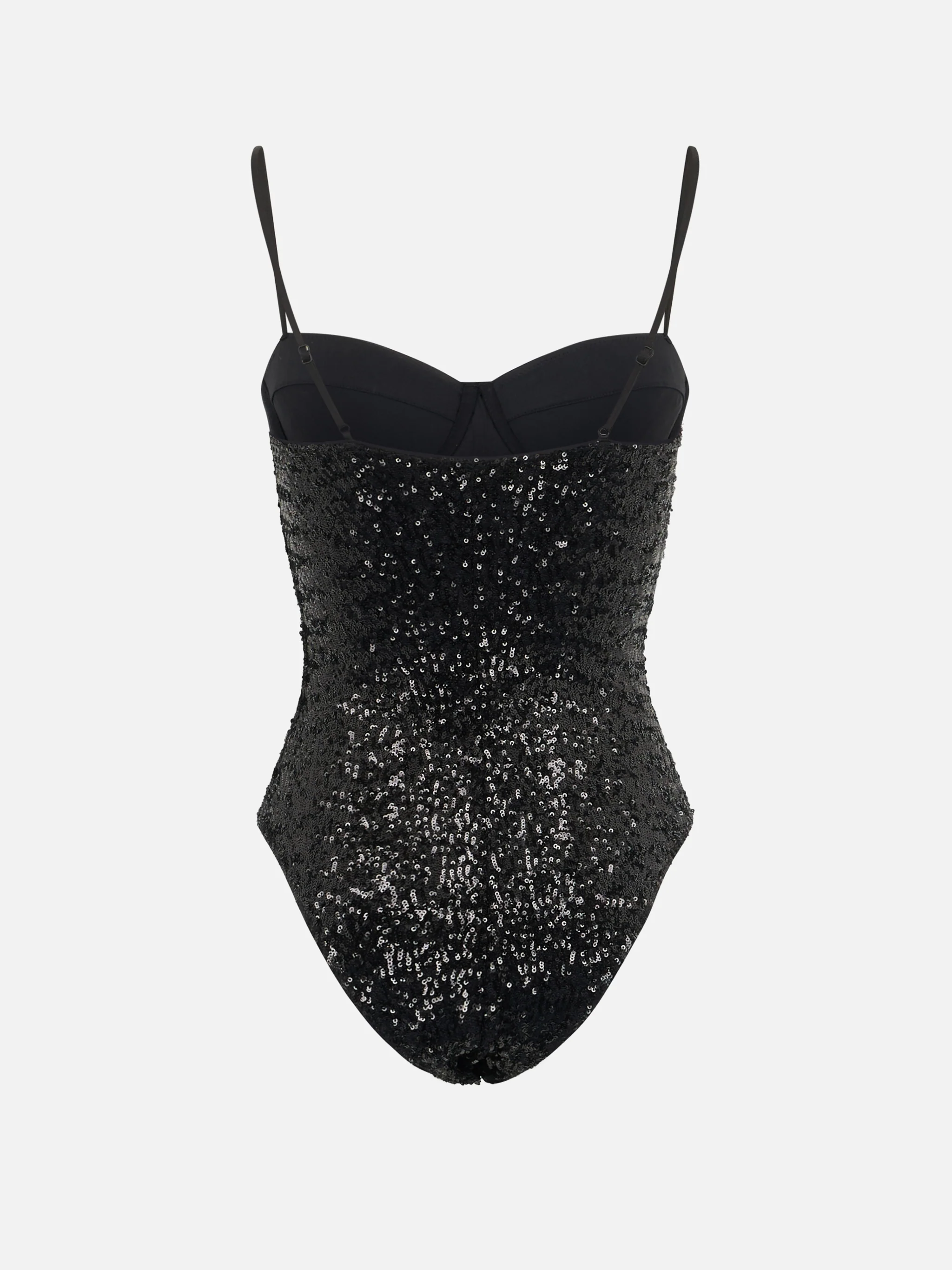 Costume intero Apolline con paillettes nere - Image 5