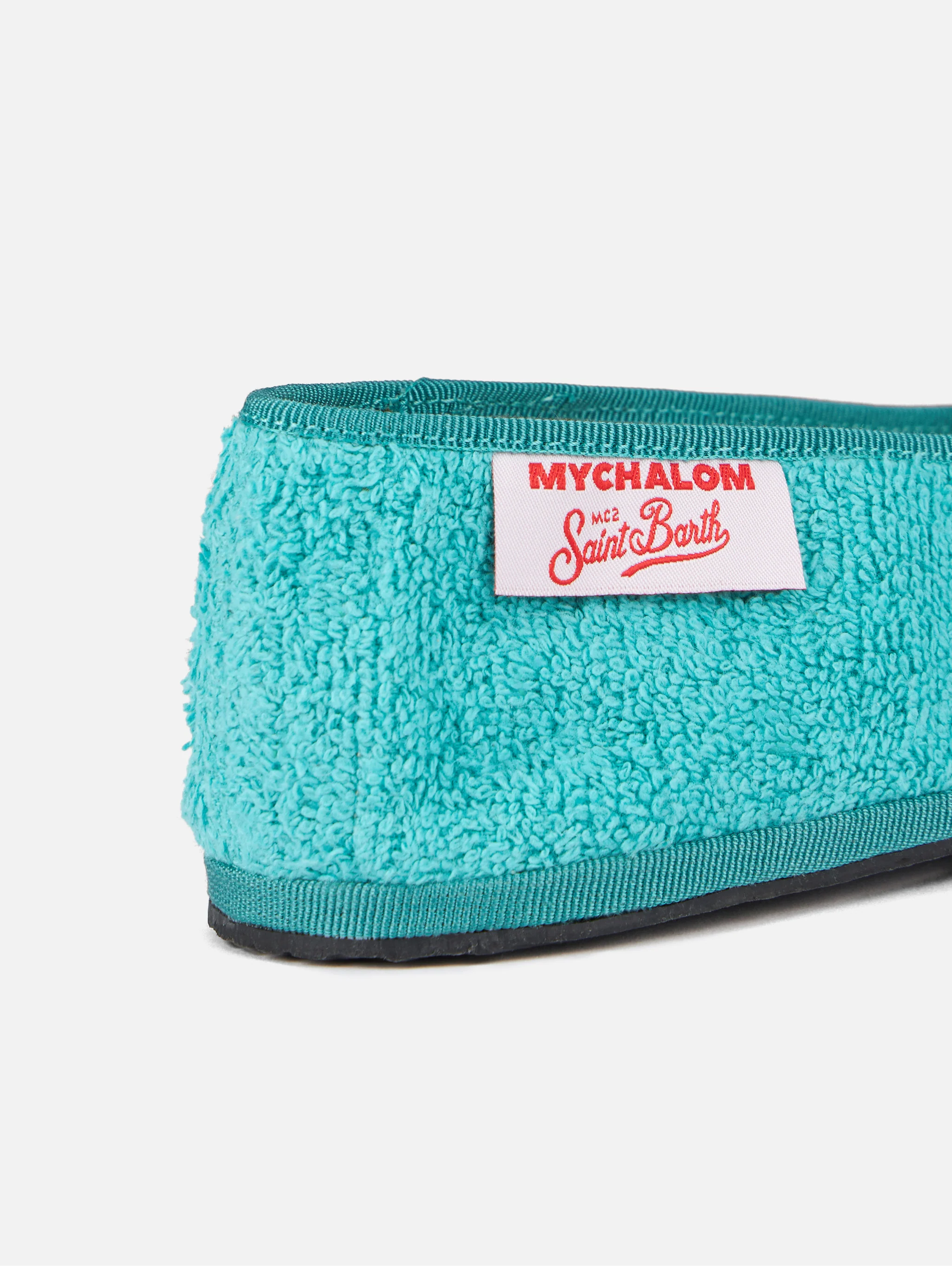 Friulana Mychal in spugna verde acqua | Special Edition - Image 3