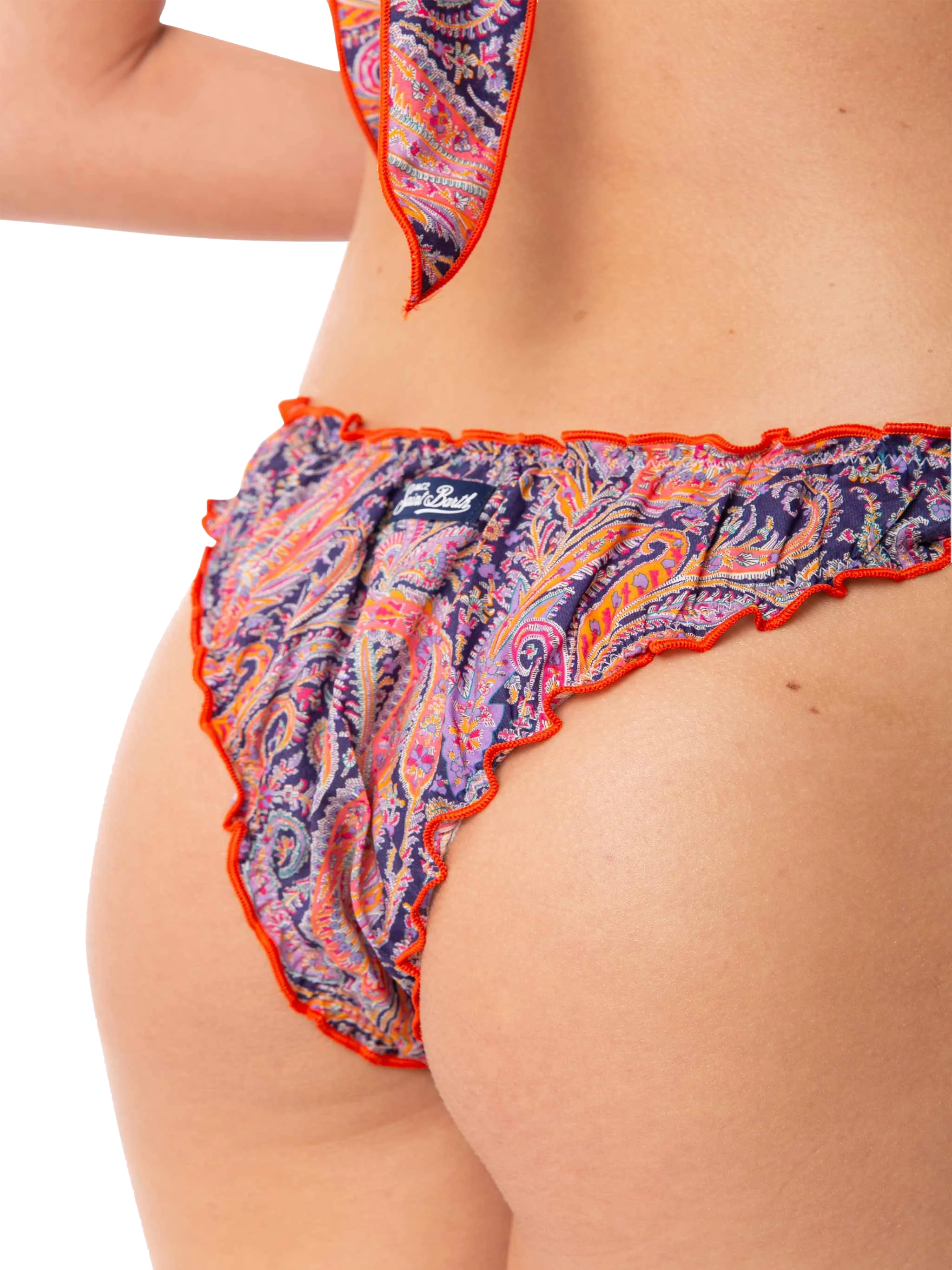 Bikini Libra Venus fascia stampa paisley multicolor | Made with Liberty Fabric - Image 4
