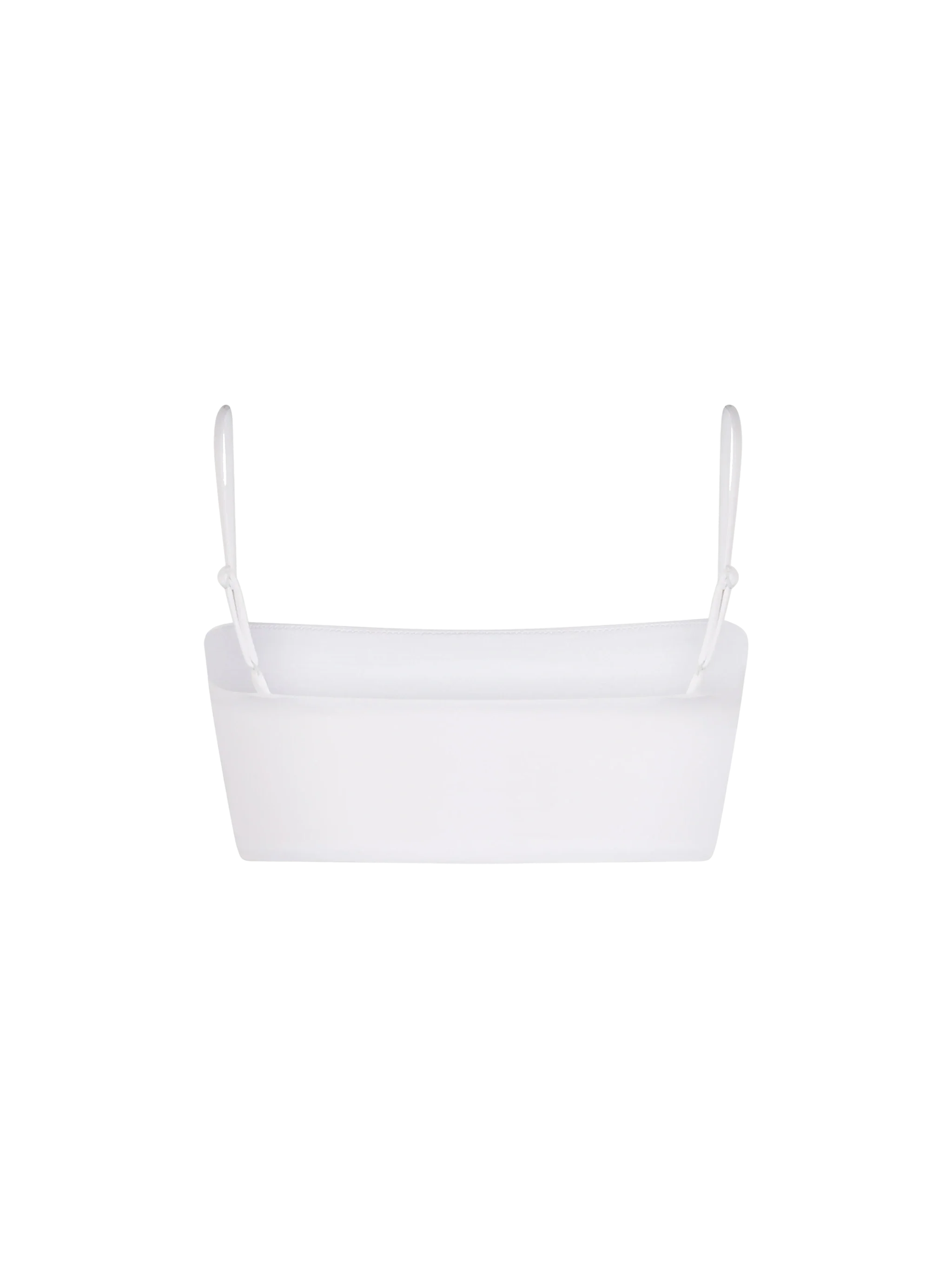 Top bikini Athena fascia bianco con strass - Image 2