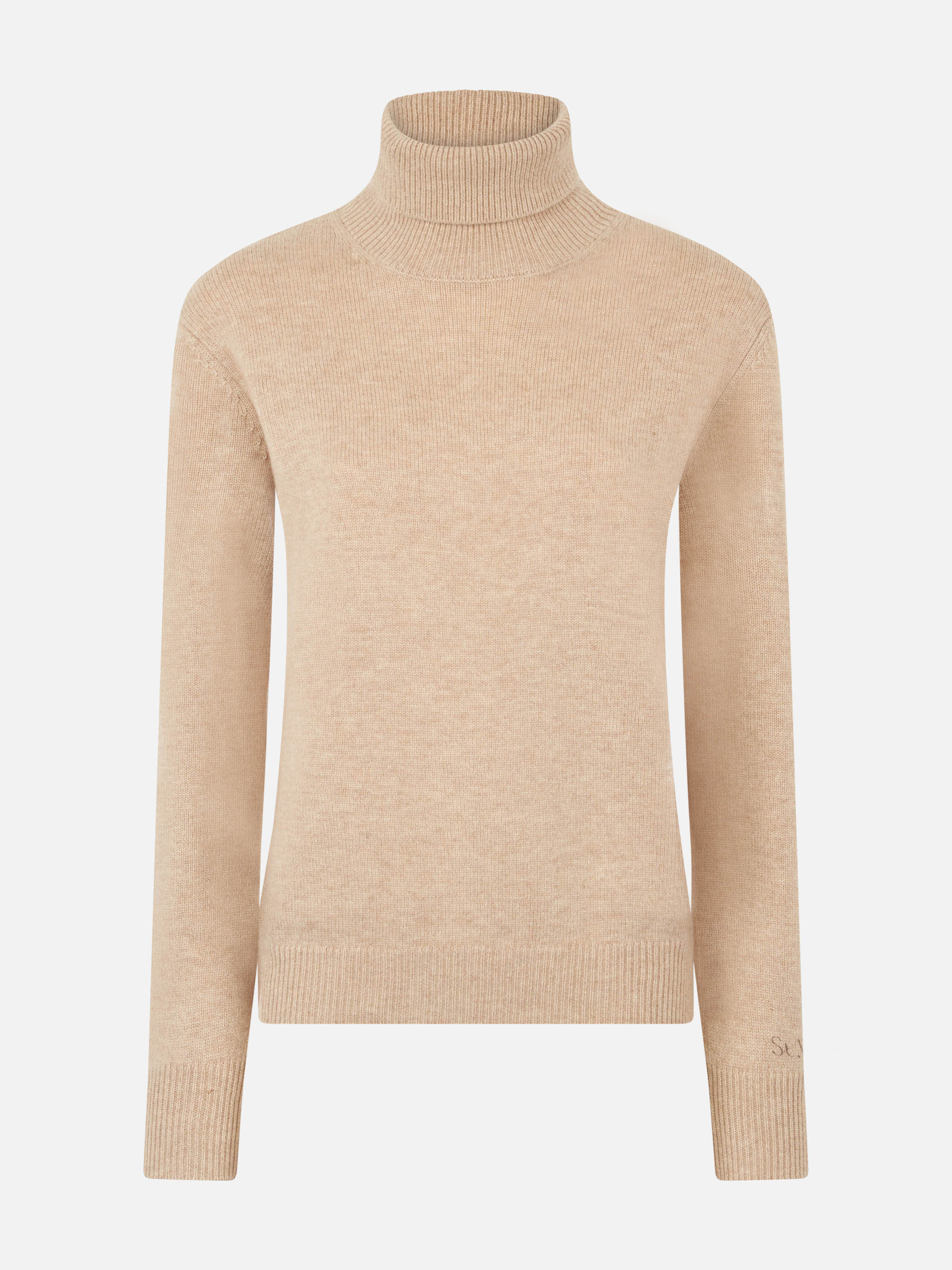 Dolcevita Moody in 100% CASHMERE beige - Image 4