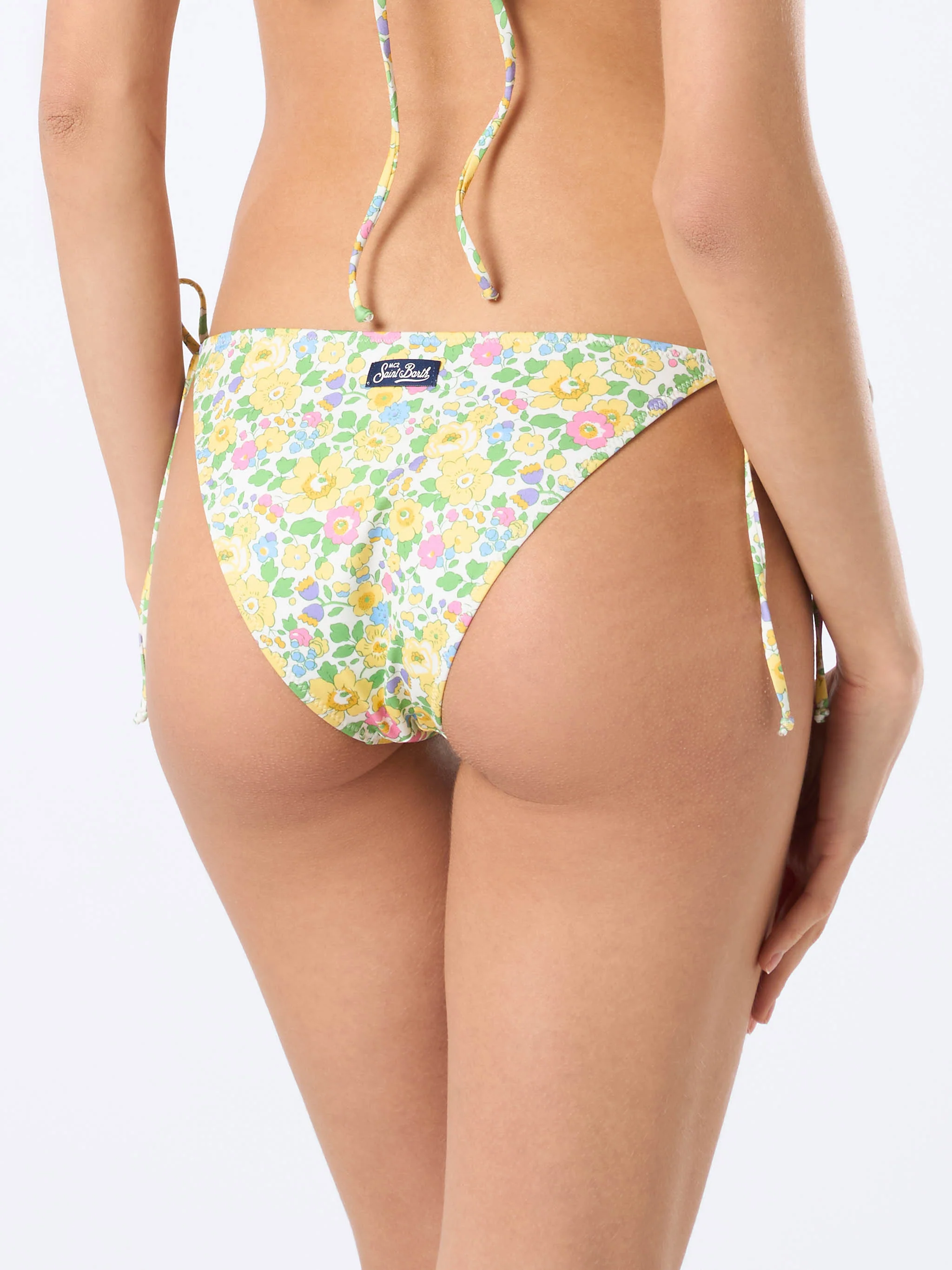 Slip bikini Virgo in tessuto tecnico stampa Betsy | Special Edition - Image 3