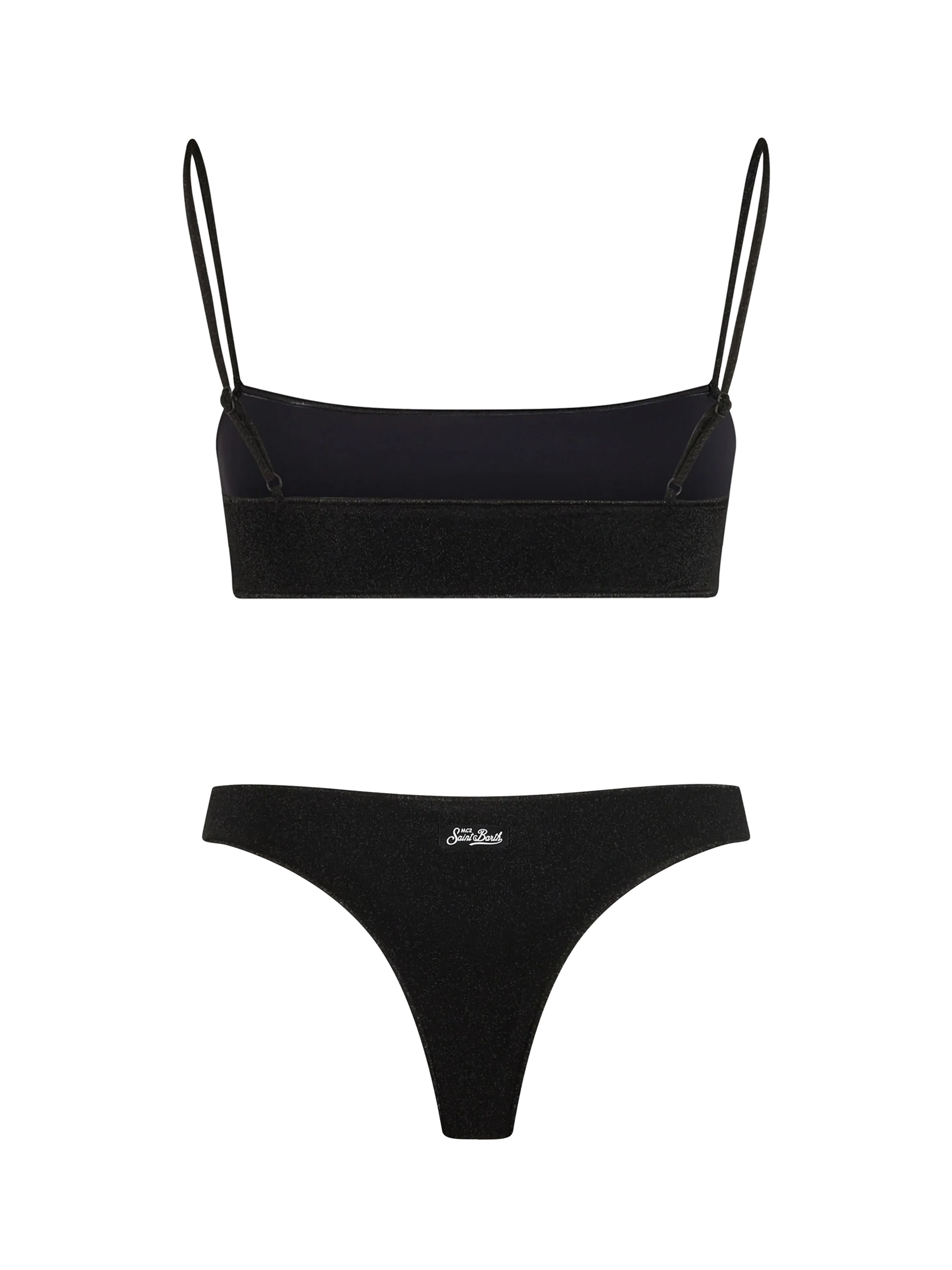 Bikini Sadie Naomi bralette lurex nero - Image 3
