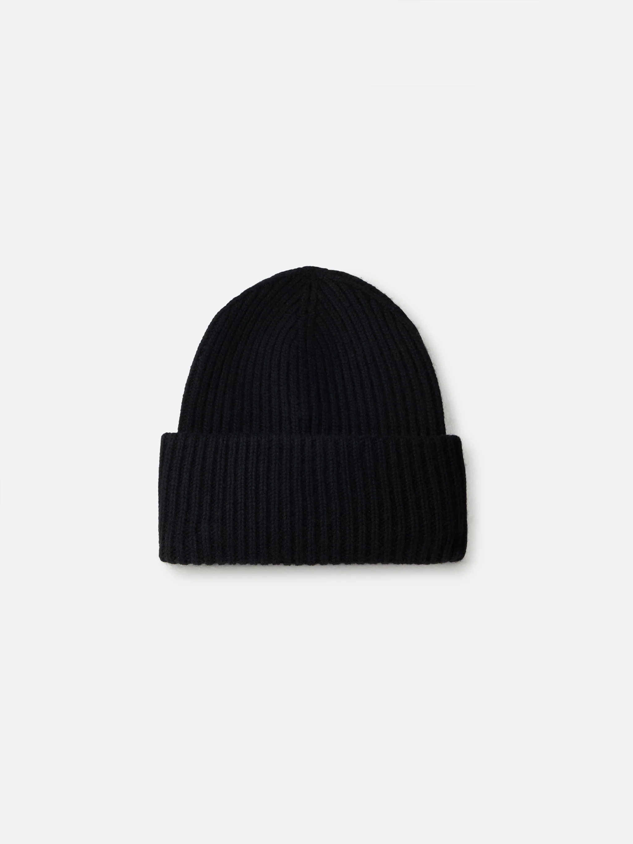 Berretto nero a coste Berry con patch Saint Barth - Image 2