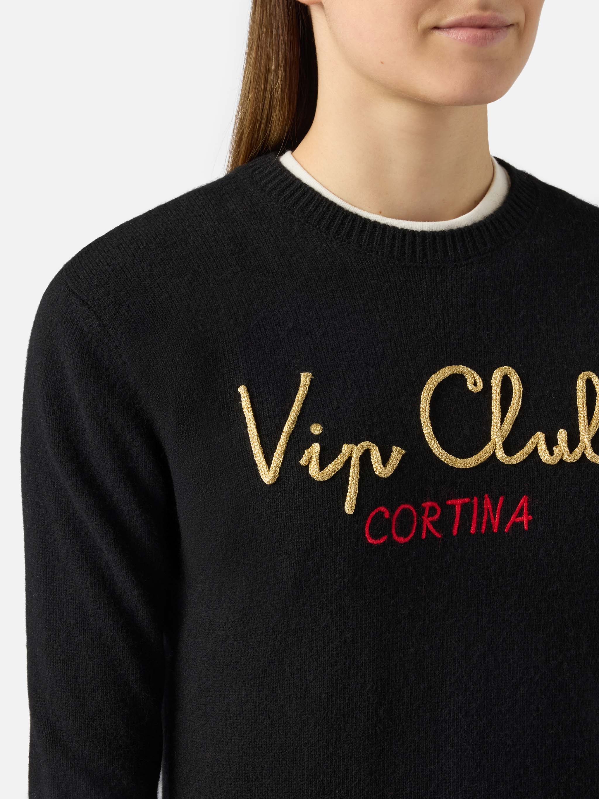 Maglione New Queen con ricamo Vip Club | Special Edition - Image 2