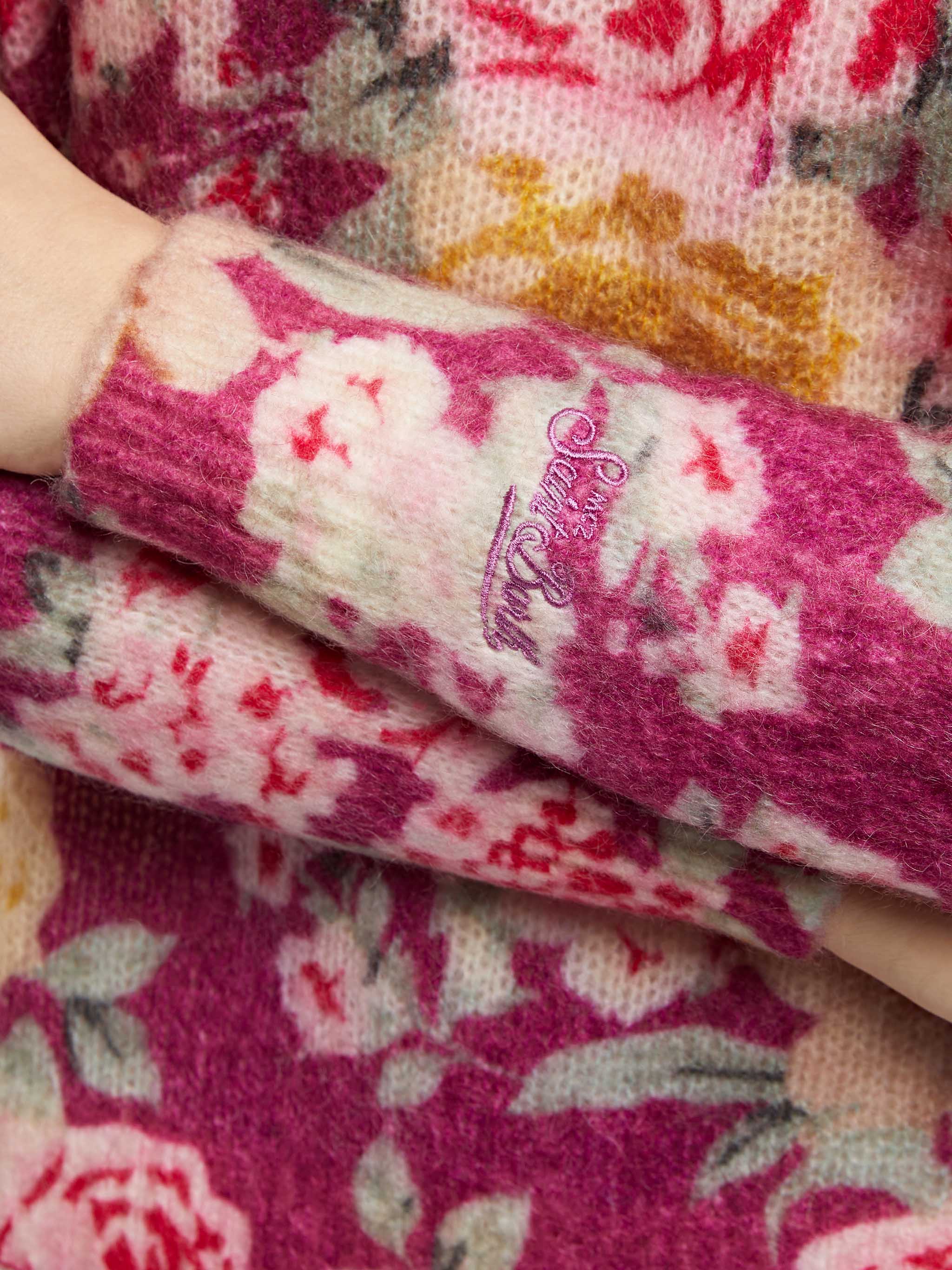 Maglione Louise in misto cashmere con stampa floreale - Image 2