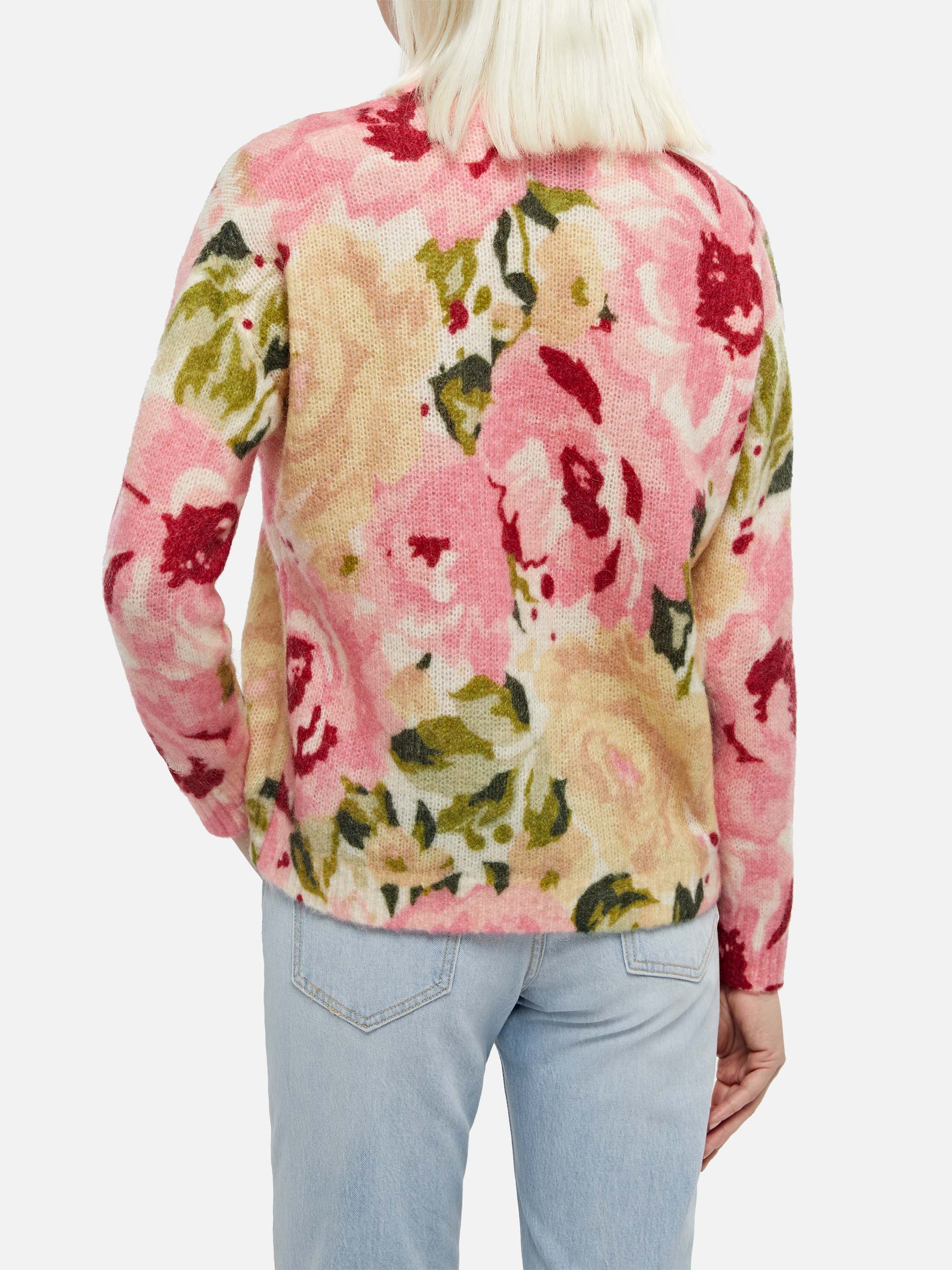 Maglione Louise con fantasia peonie - Image 3