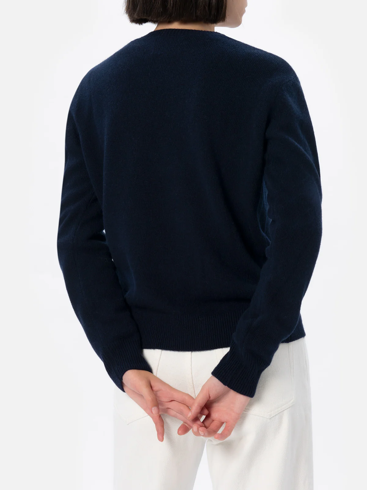 Maglia New Queen con jacquard Non me lo merito blu - Image 3