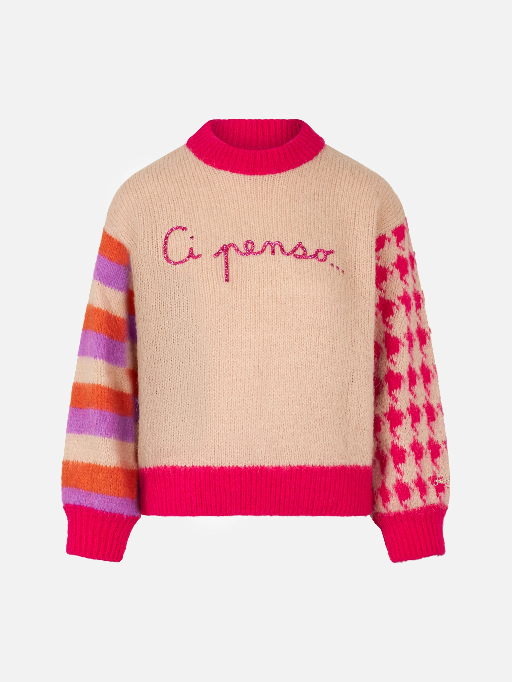 Maglia Danya Soft boxy con ricamo Ci penso - Image 3