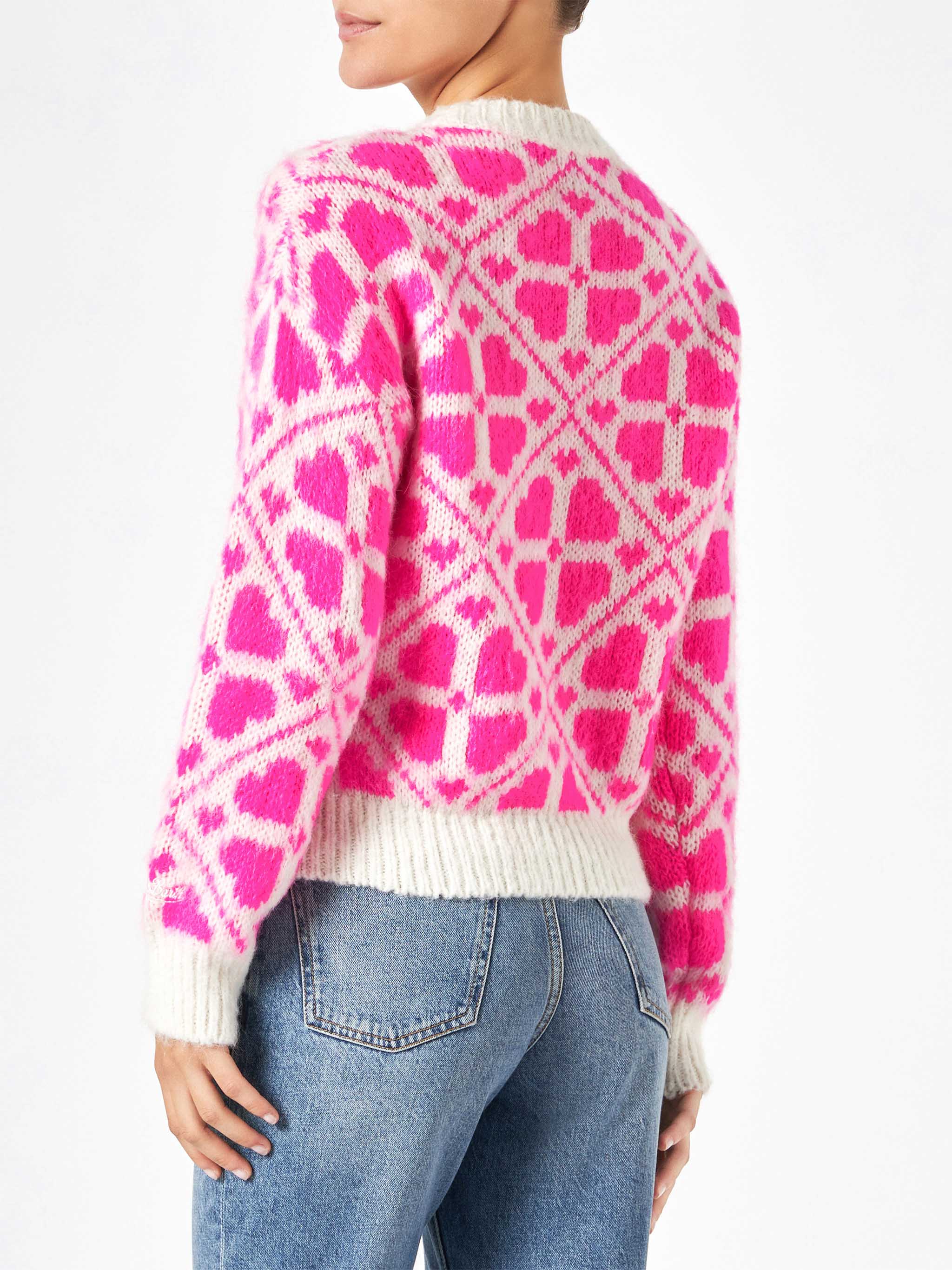 Maglia Danya effetto brushed con lettering - Image 3