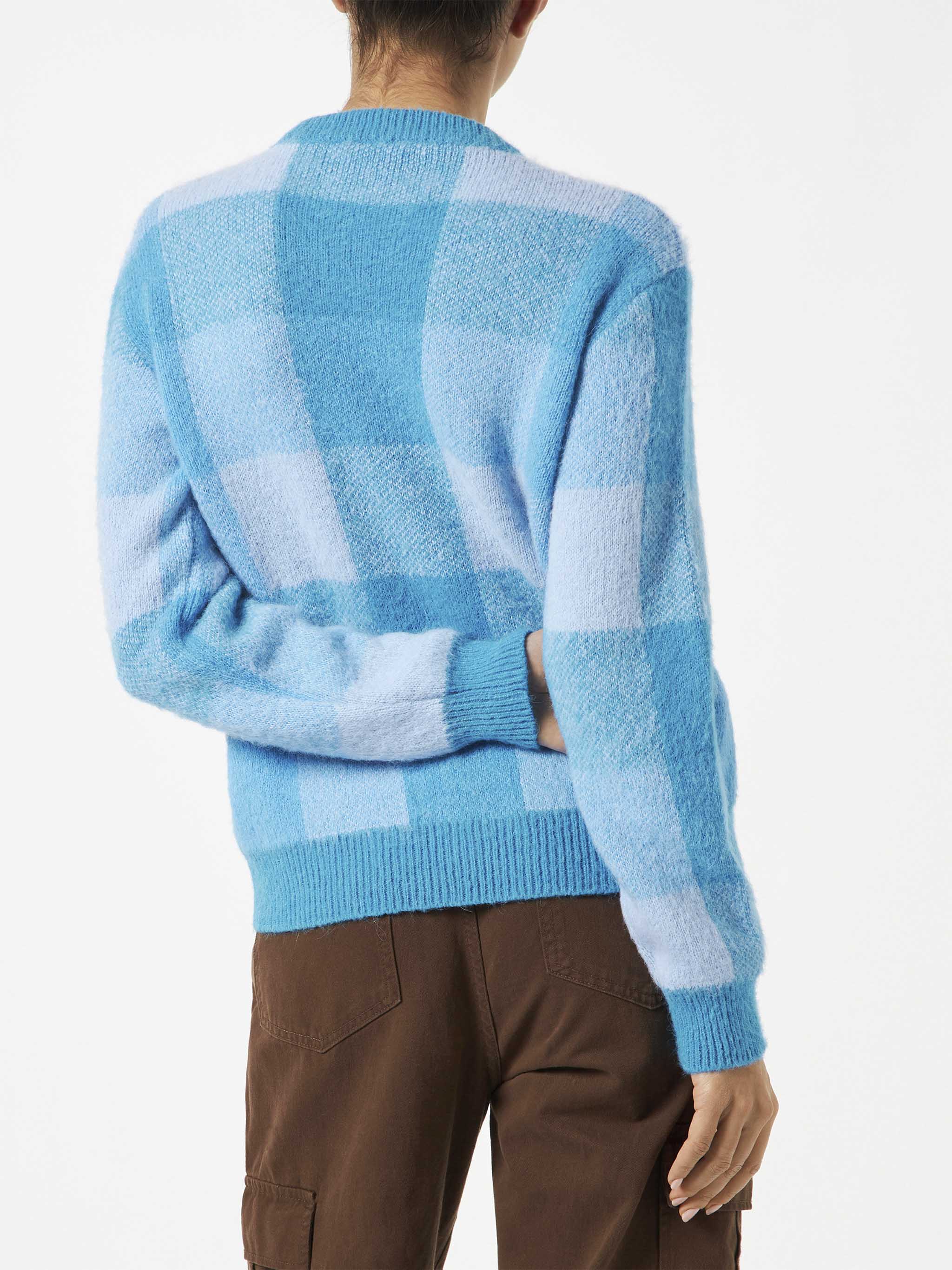 Maglione New Queen Soft con fantasia check  - Image 3