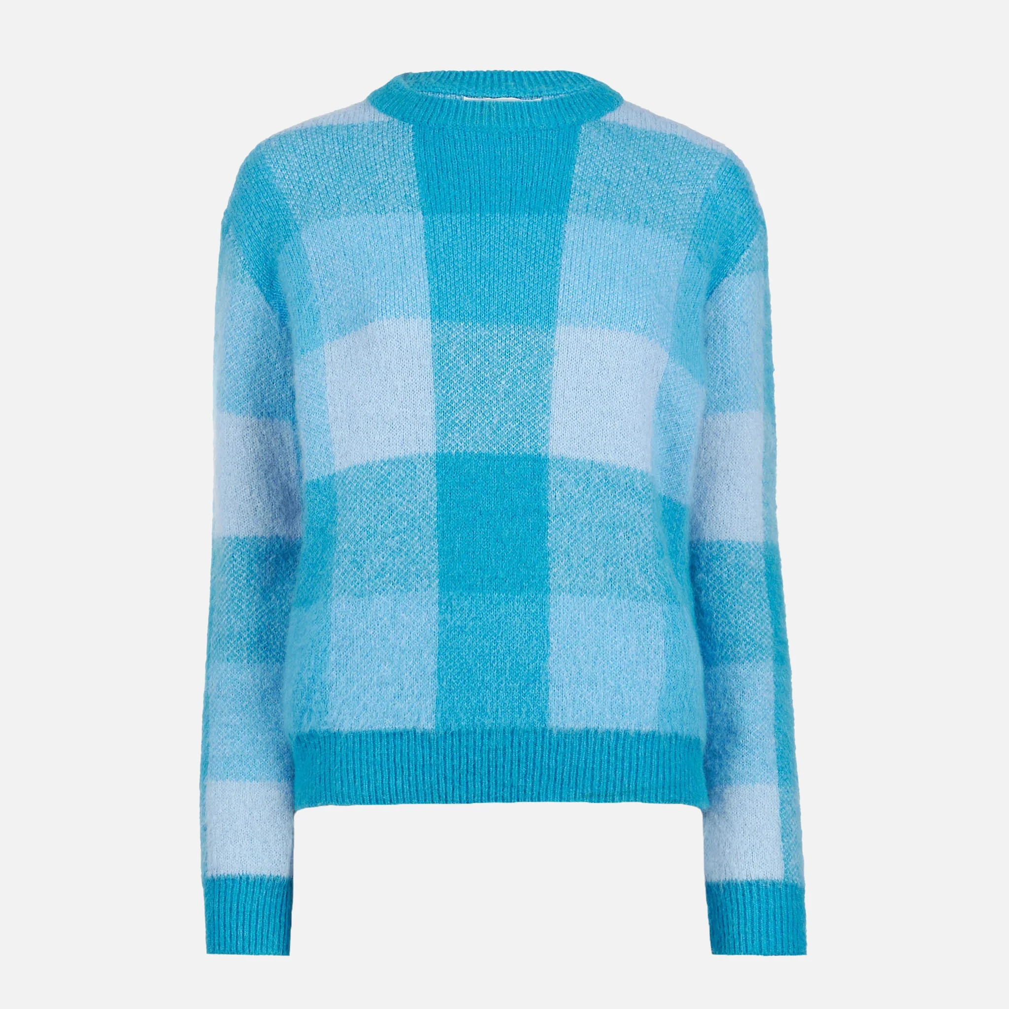 Maglione New Queen Soft con fantasia check  - Image 4