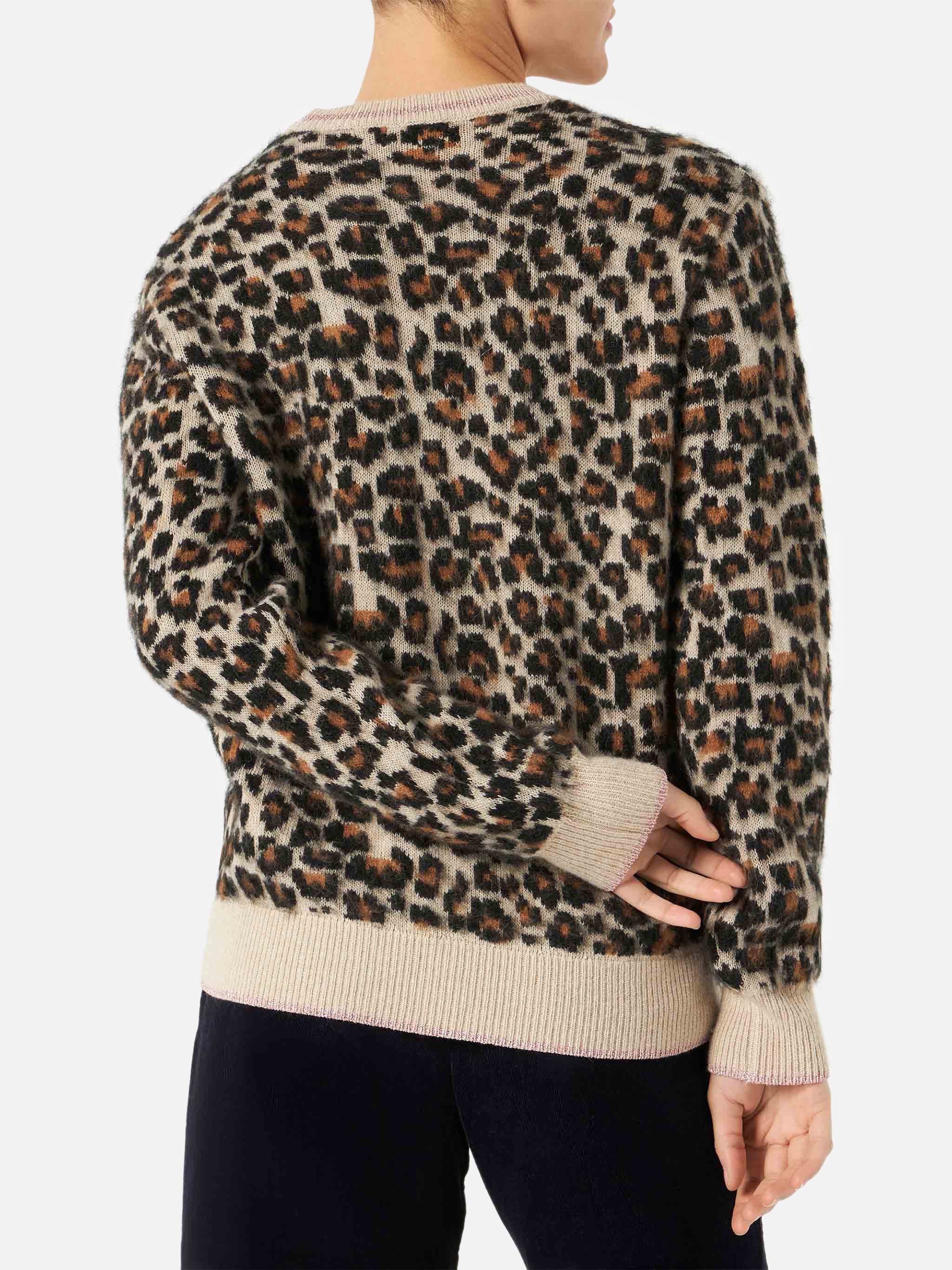 Maglione New Queen Soft con fantasia animalier - Image 4