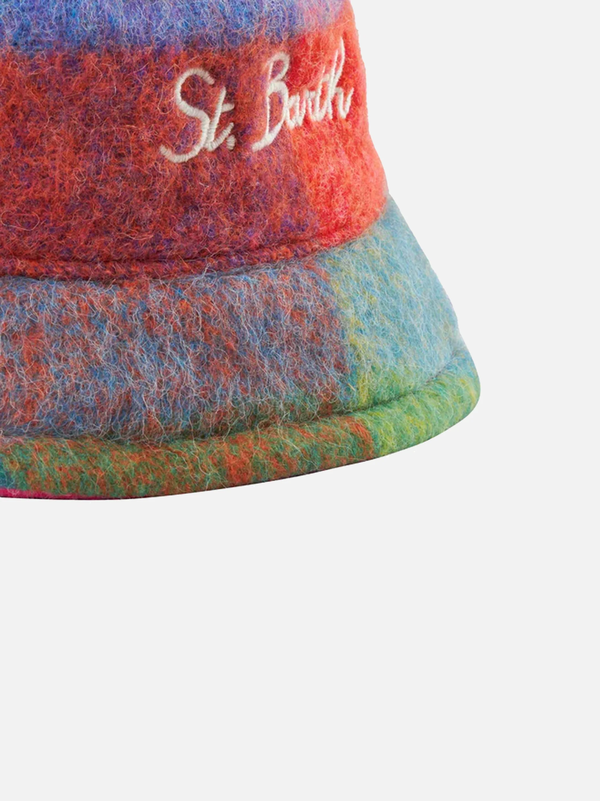 Bucket hat Jude con fantasia check multicolor - Image 3