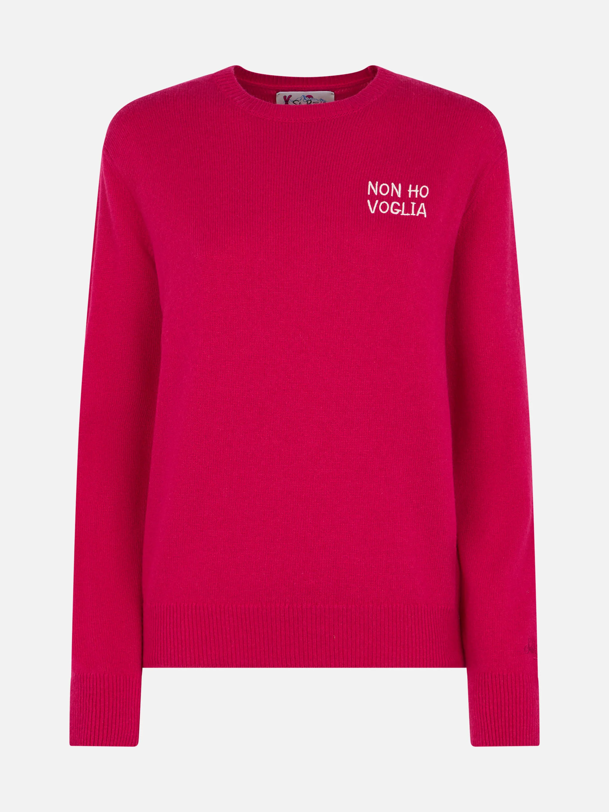 Maglia New Queen bordeaux con ricamo non ho voglia - Image 4
