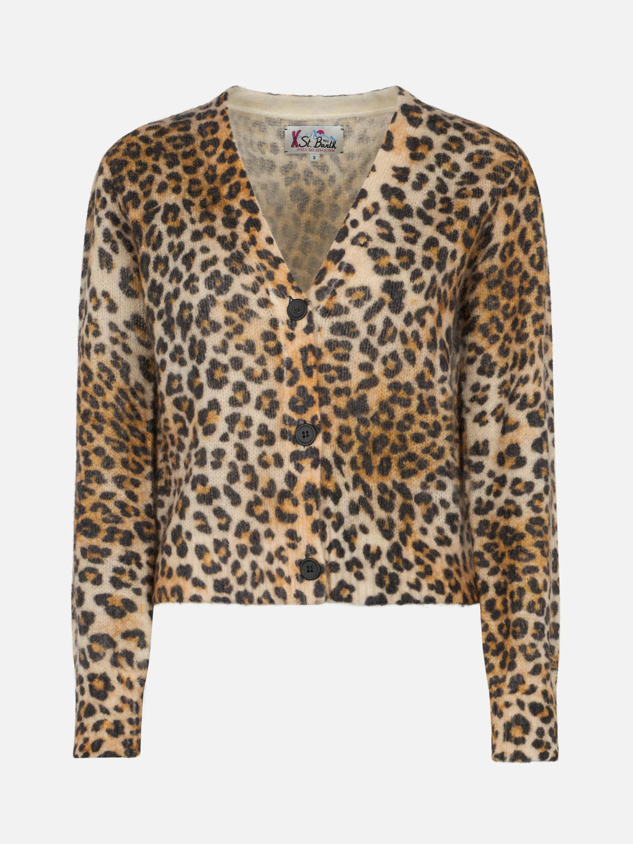 Cardigan Lyza con stampa animalier - Image 4