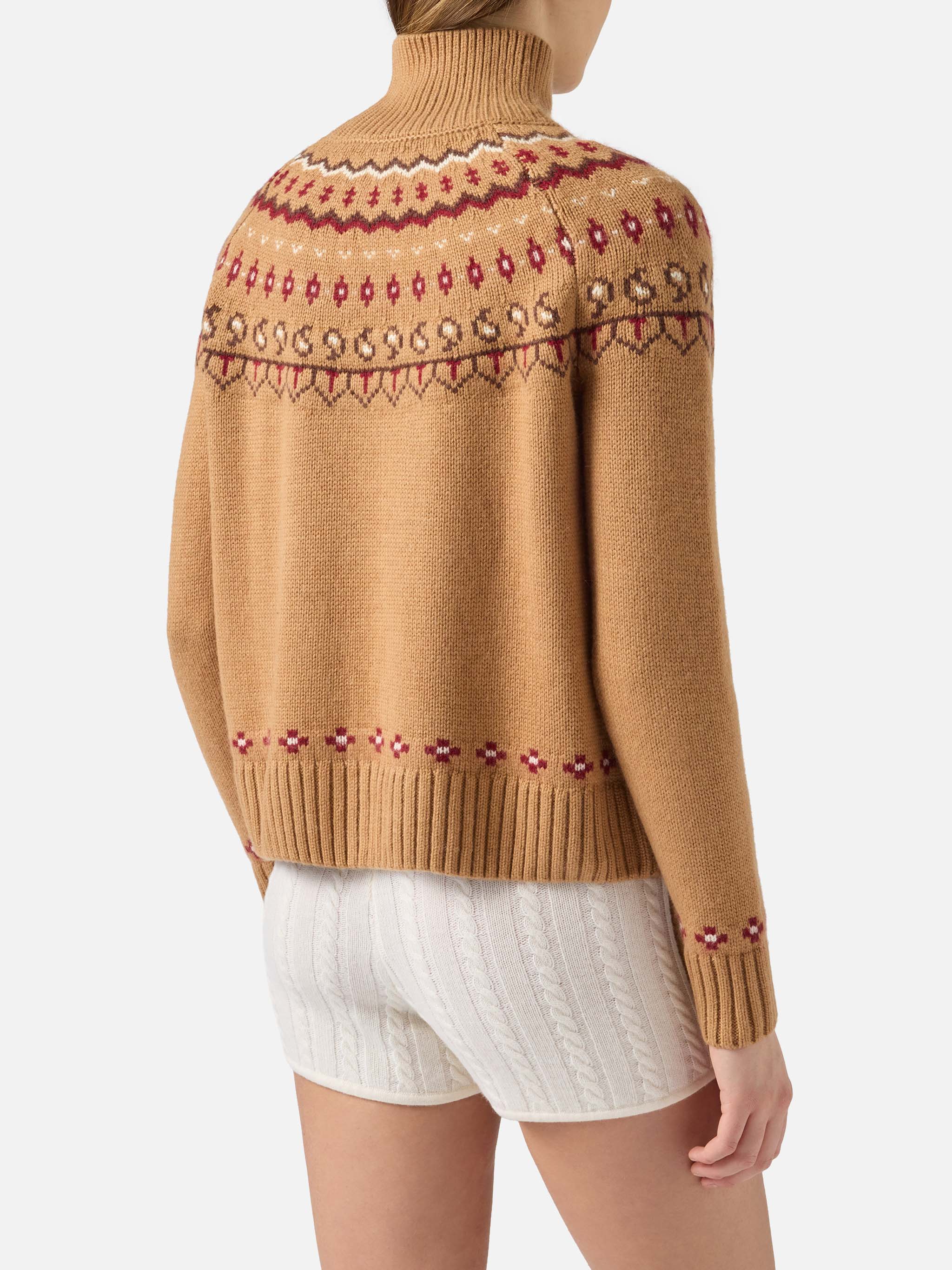 Maglione Meghan Nordic in maglia con jacquard  - Image 3