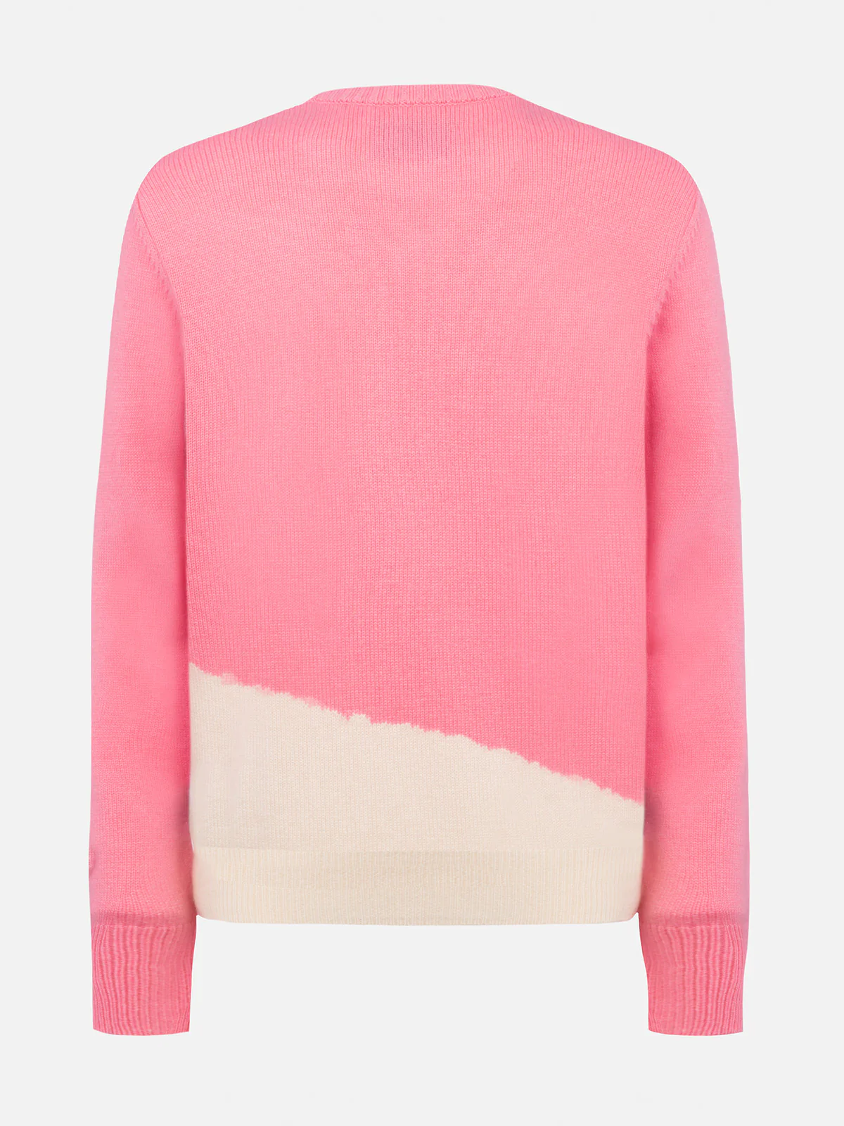 Maglia New Queen in misto cashmere con jacquard postcard - Image 5