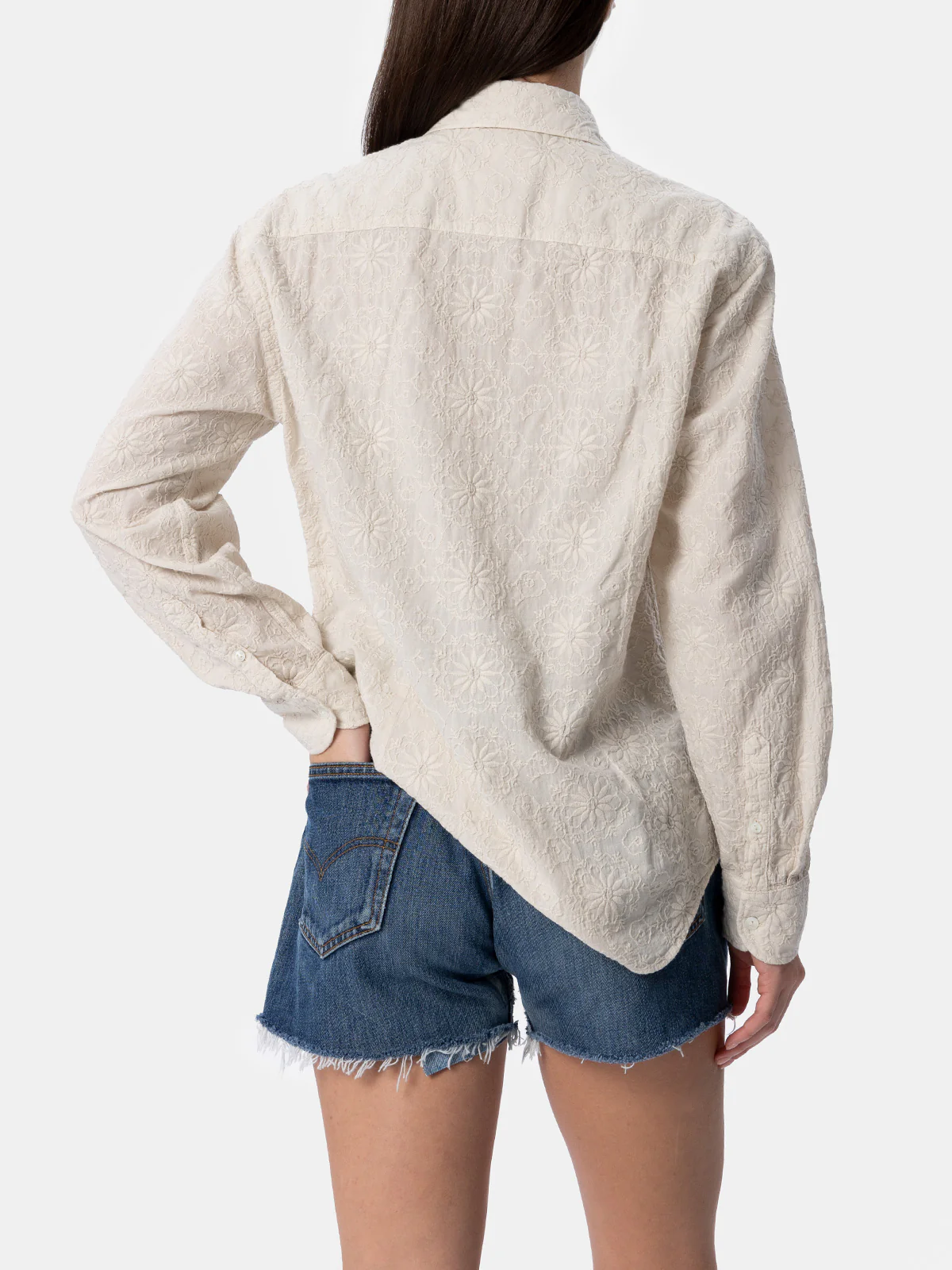 Camicia Meredith in cotone sangallo - Image 2