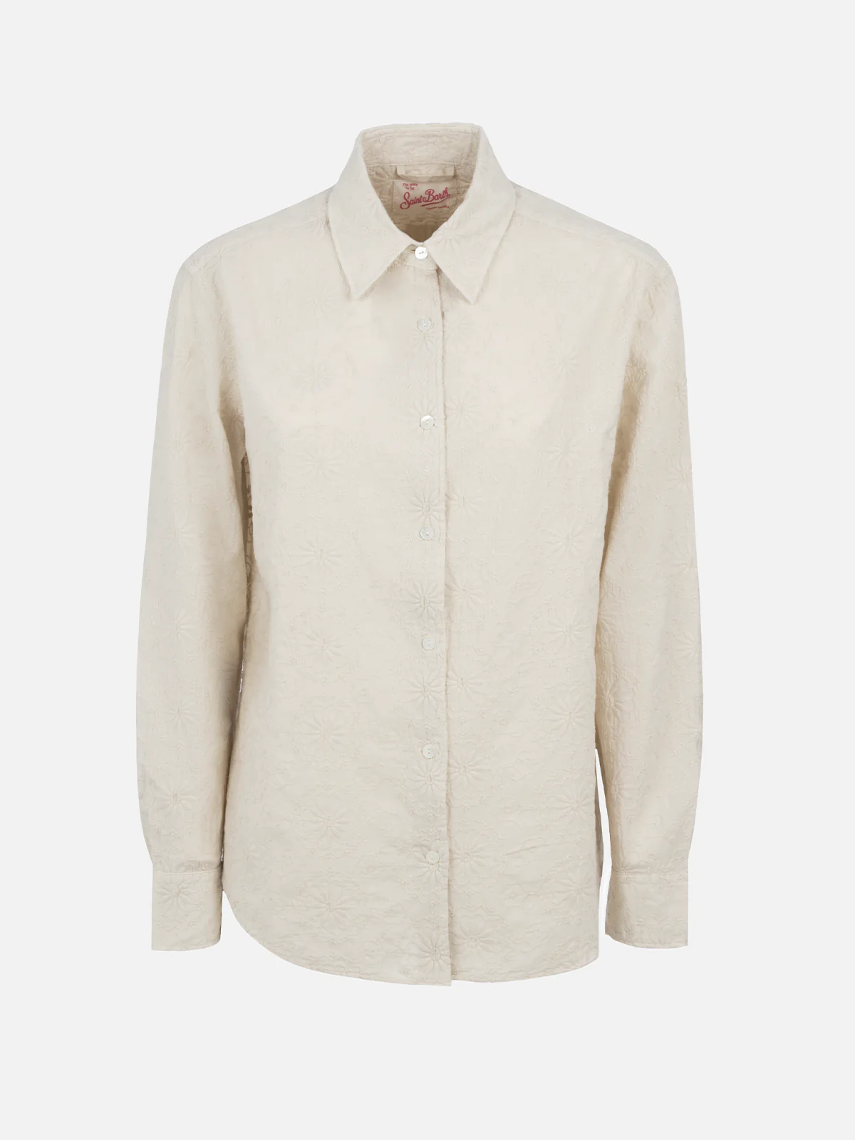 Camicia Meredith in cotone sangallo - Image 4