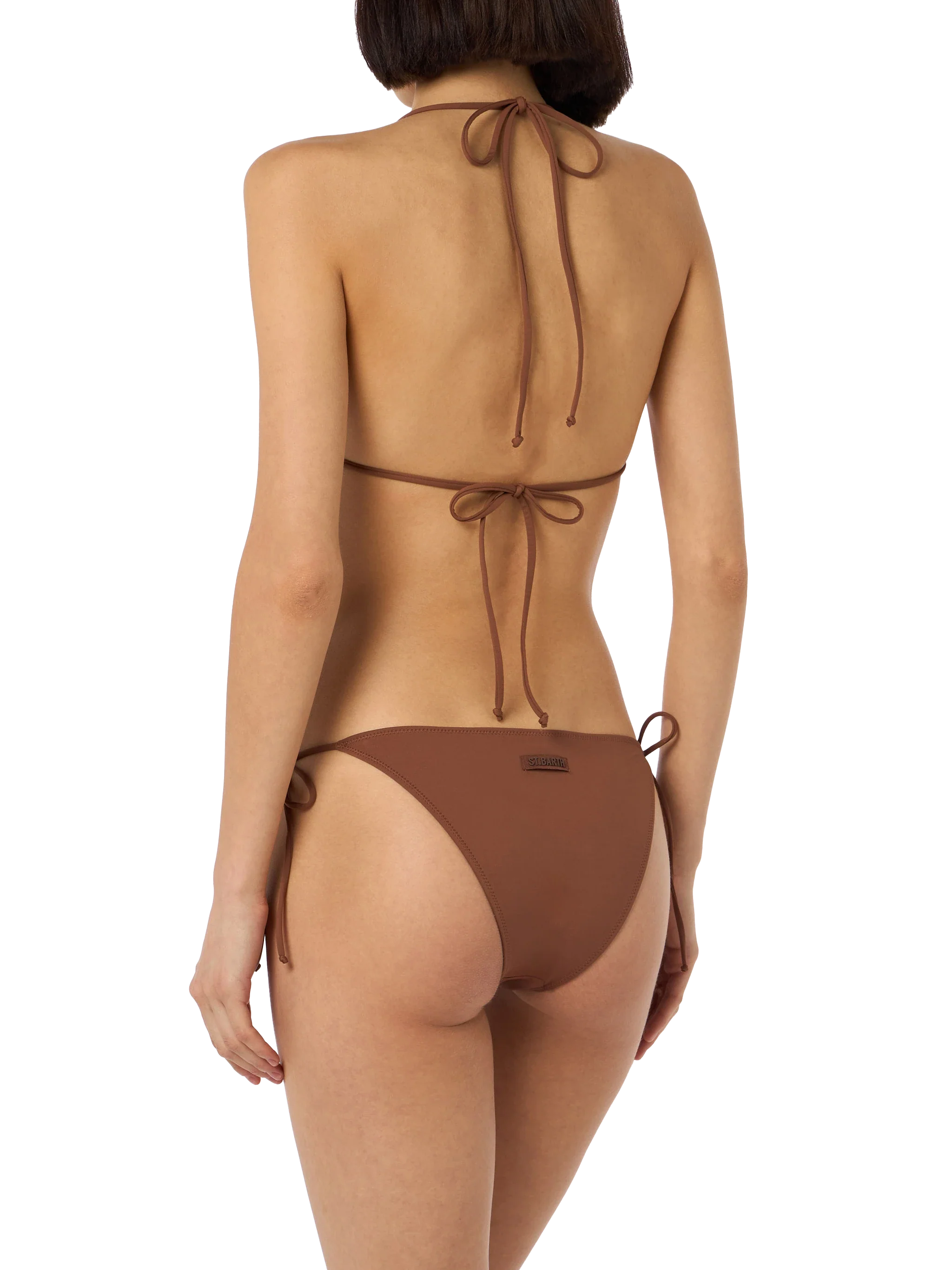 Slip mare Virgo classico in tessuto elasticizzato con strass - Image 3