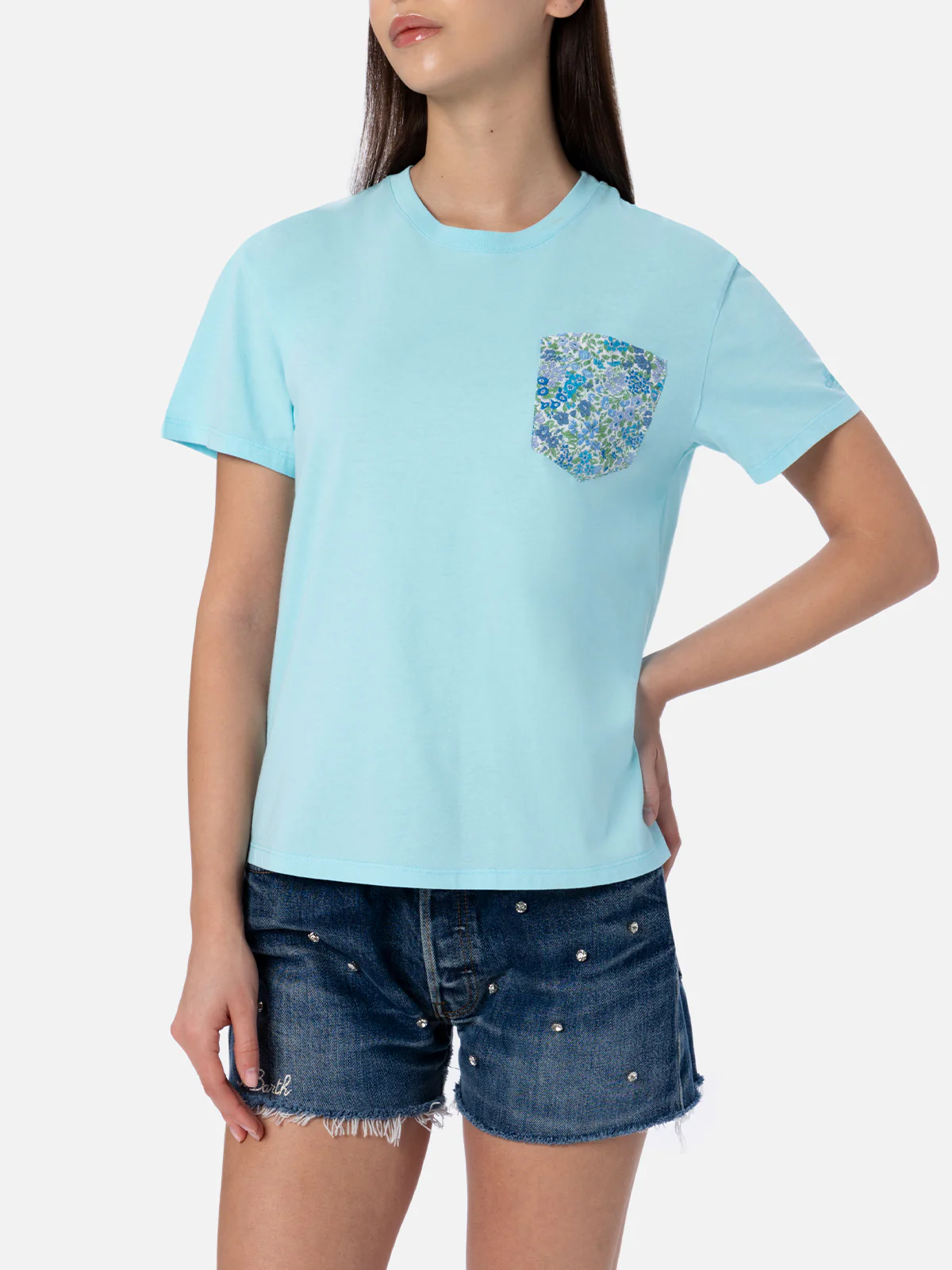 T-shirt Emilie in cotone con tasca Joanna Luise | Special Edition - Image 2