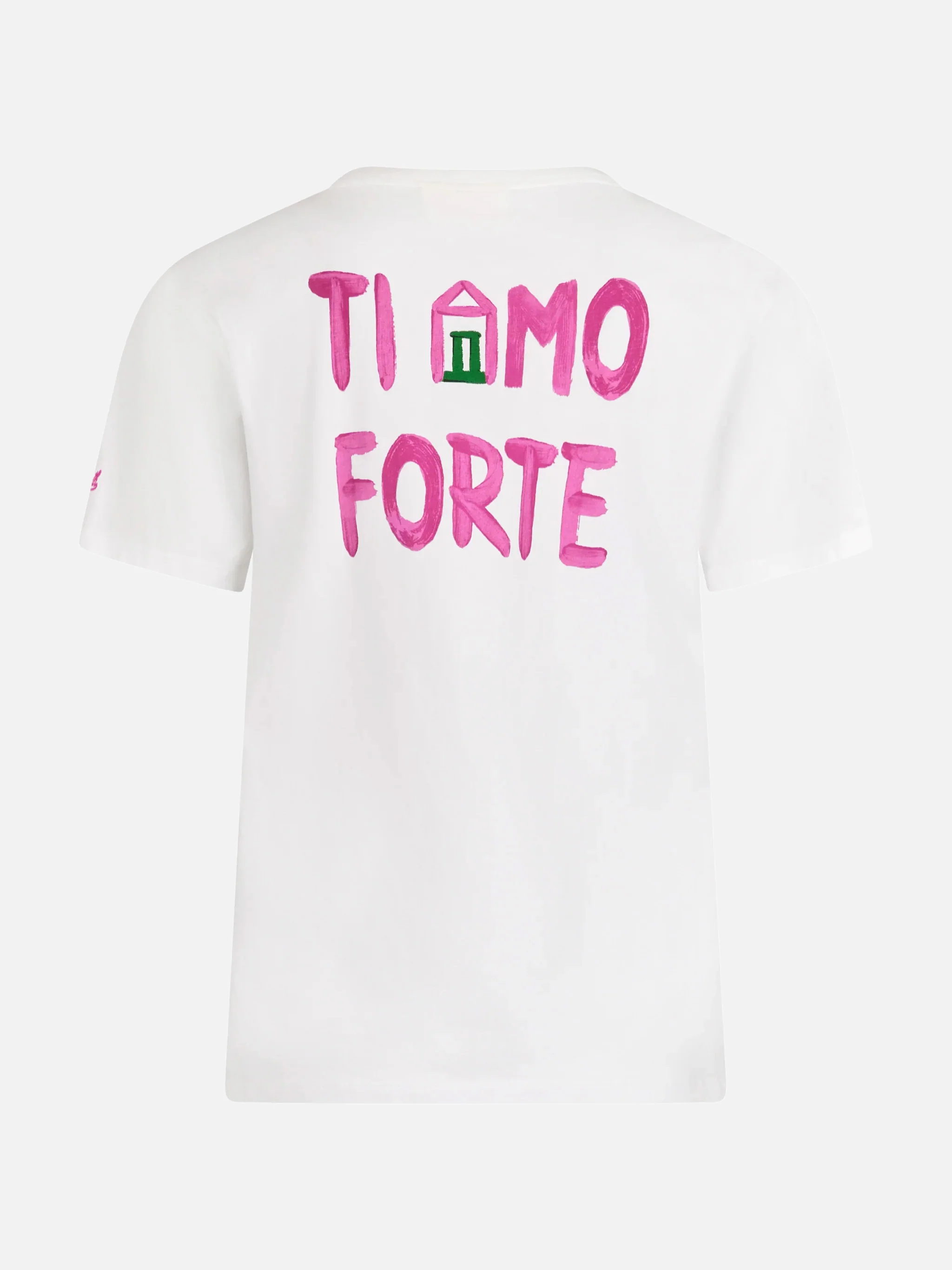 T-shirt Emilie in cotone con stampa Amo Forte | Special Edition - Image 6