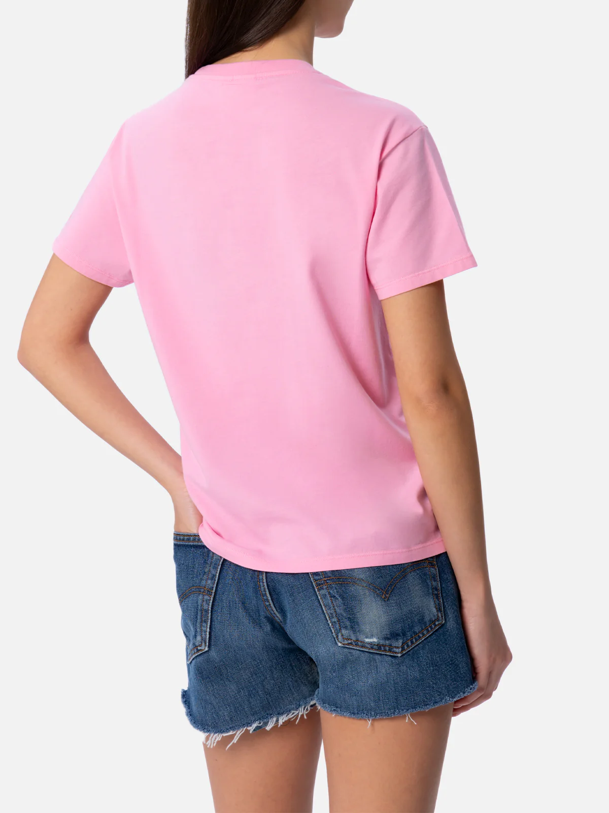 T-shirt Emilie in cotone con ricamo Bikini Obsession - Image 4