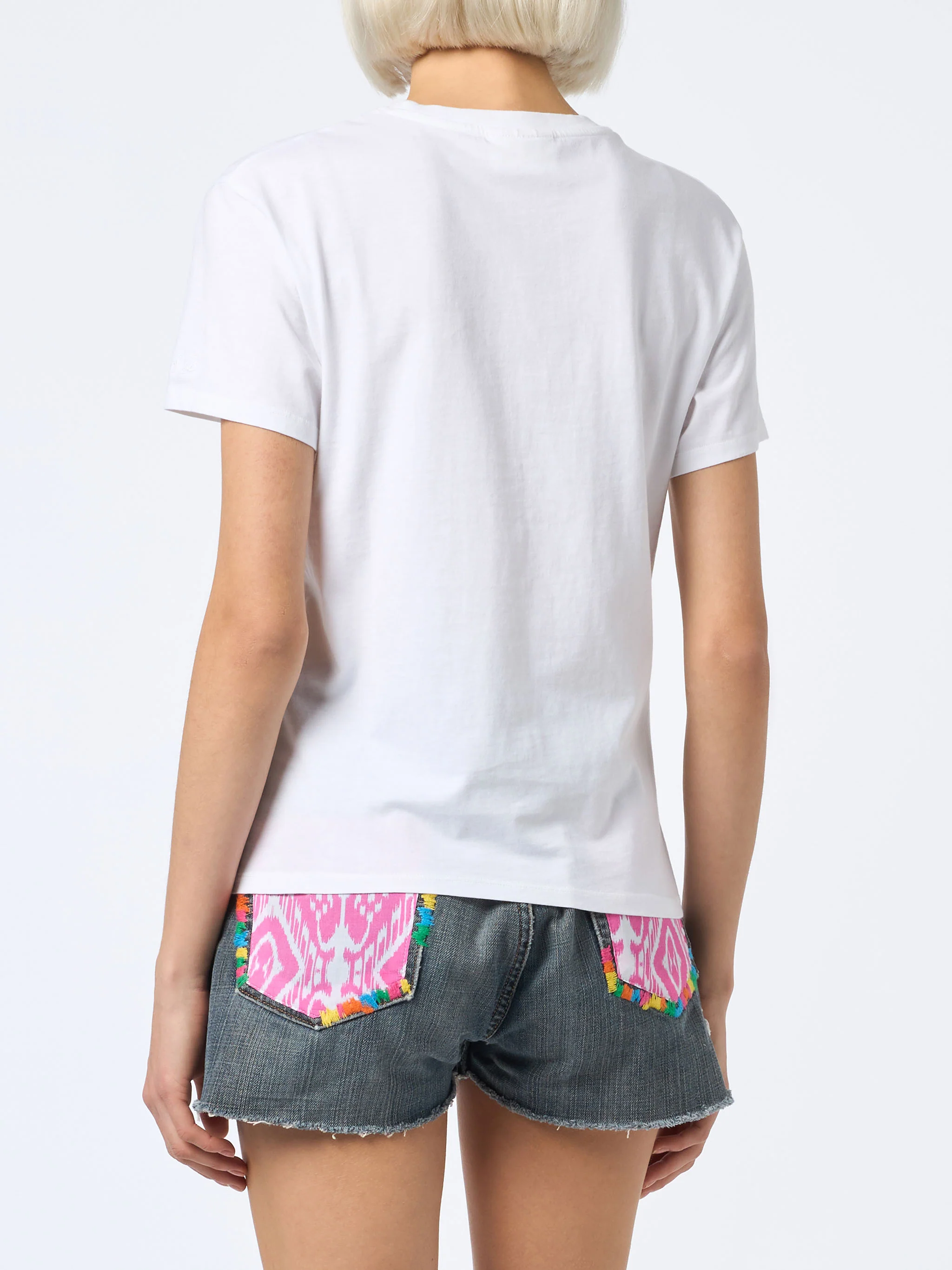 T-shirt Emilie in cotone con ricamo Girls Just Wanna Have Sun - Image 4