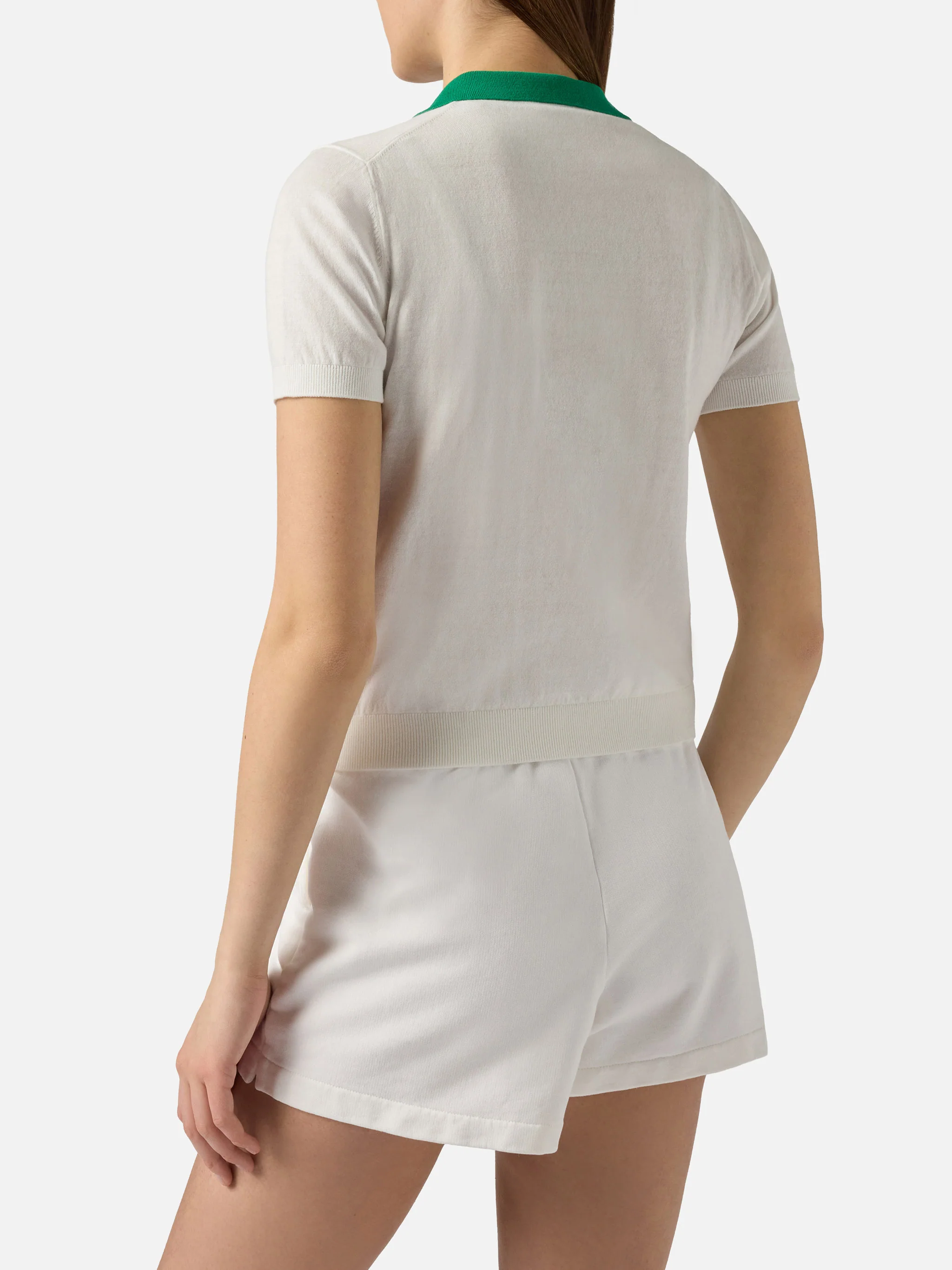 Polo Evonne in cotone lavorato | Special Edition - Image 3